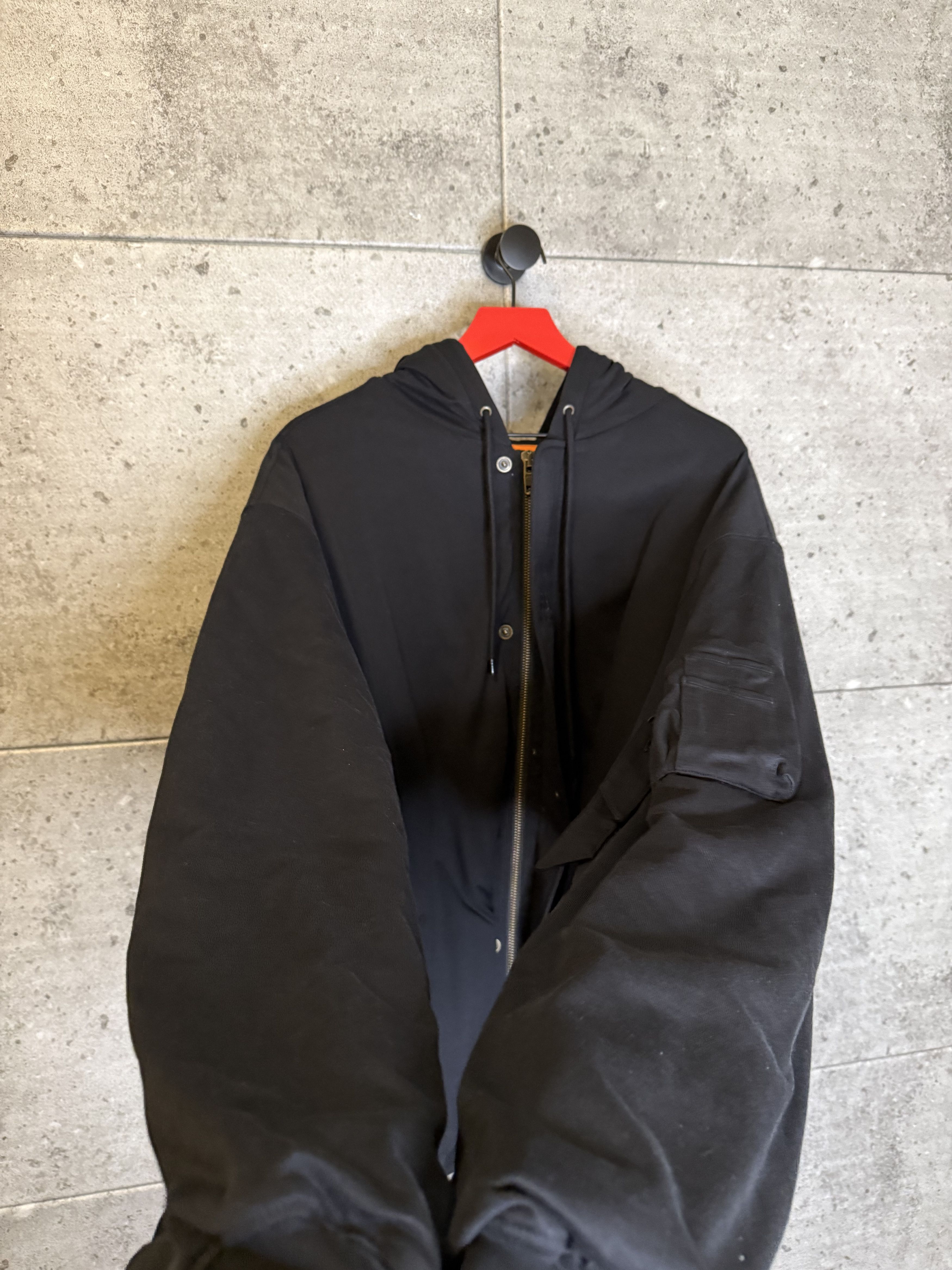Balenciaga Balenciaga double b unifit padded cotton bomber jacket Size US XS / EU 42 / 0 - 6 Thumbnail
