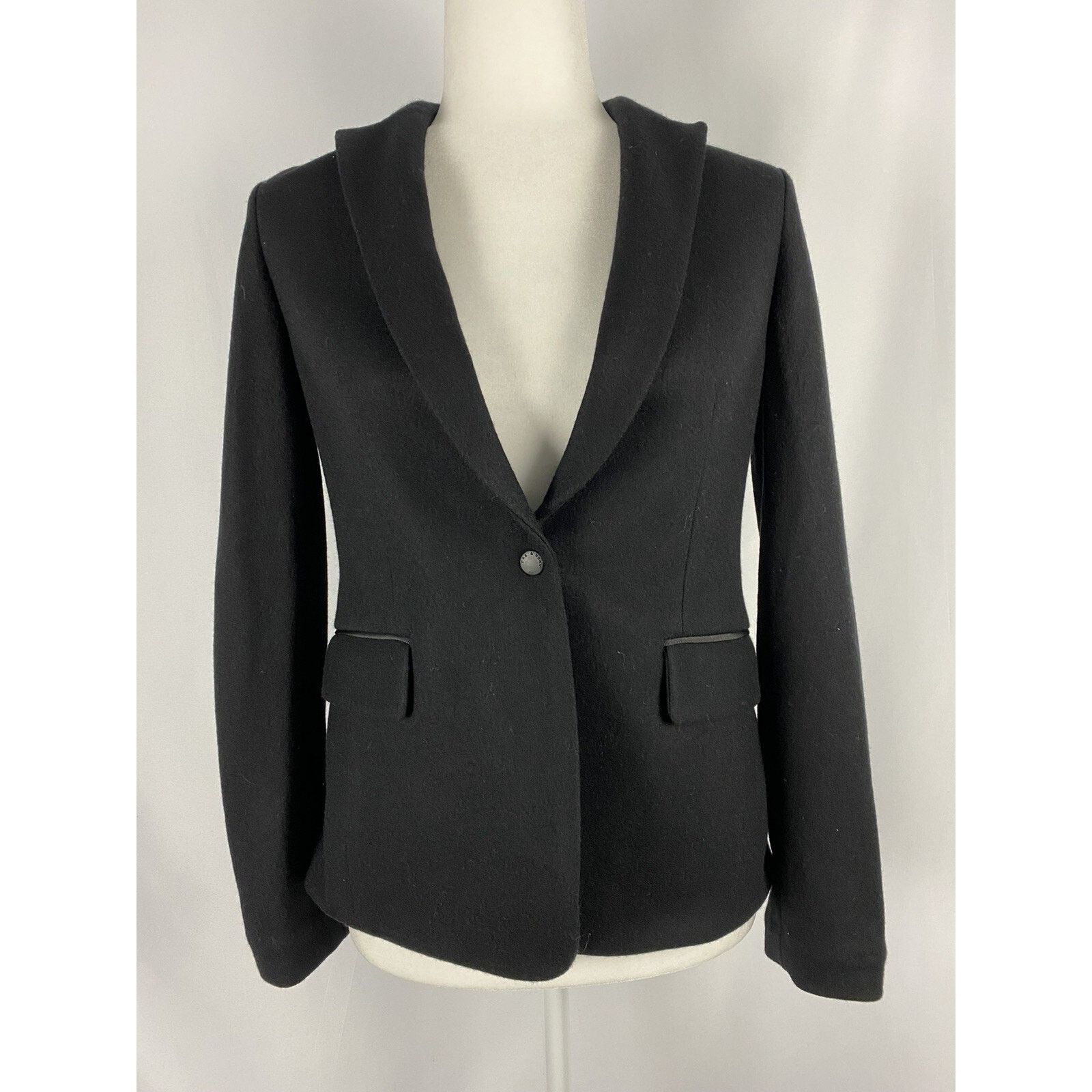 Rag & Bone rag & bone Lexington Wool Blazer size 0 Made In USA A003012 Size XS / US 0-2 / IT 36-38 - 5 Thumbnail