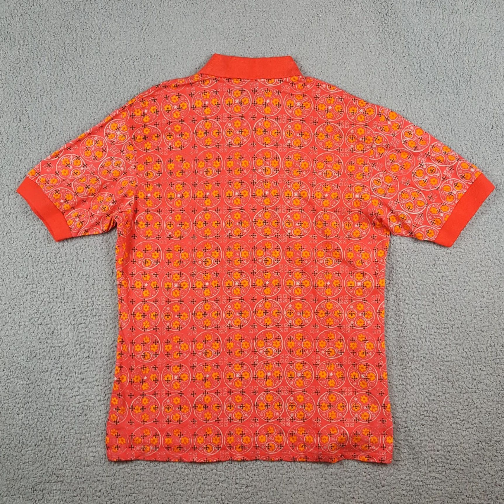 Vintage Vintage 90s Geometric Women's Medium Preppy Collared Golf Polo Shirt Pullover Size M / US 6-8 / IT 42-44 - 3 Thumbnail