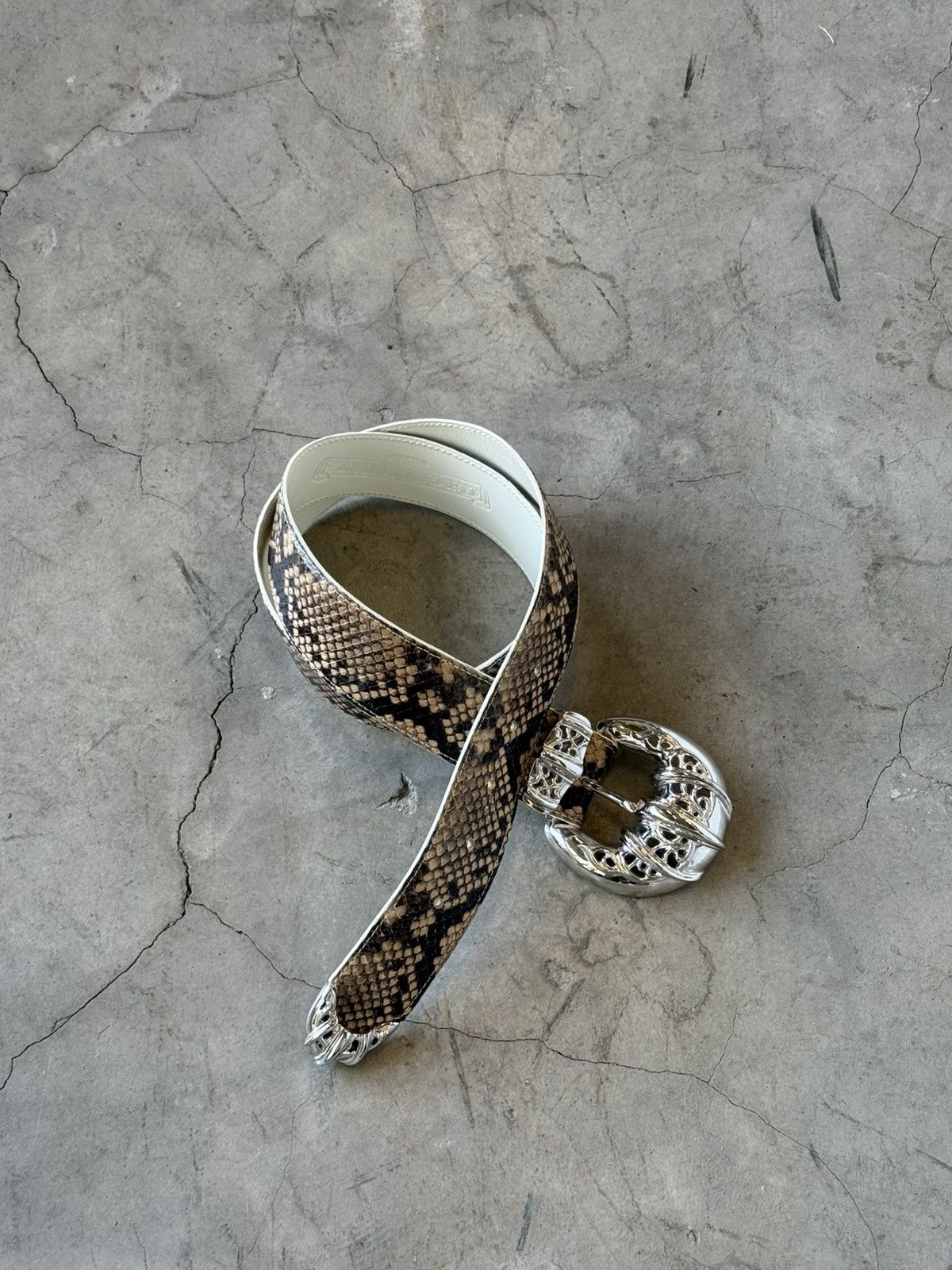 Chrome Hearts Chrome Hearts Python Talon claw 3 pieces belt Size 34 - 2 Thumbnail