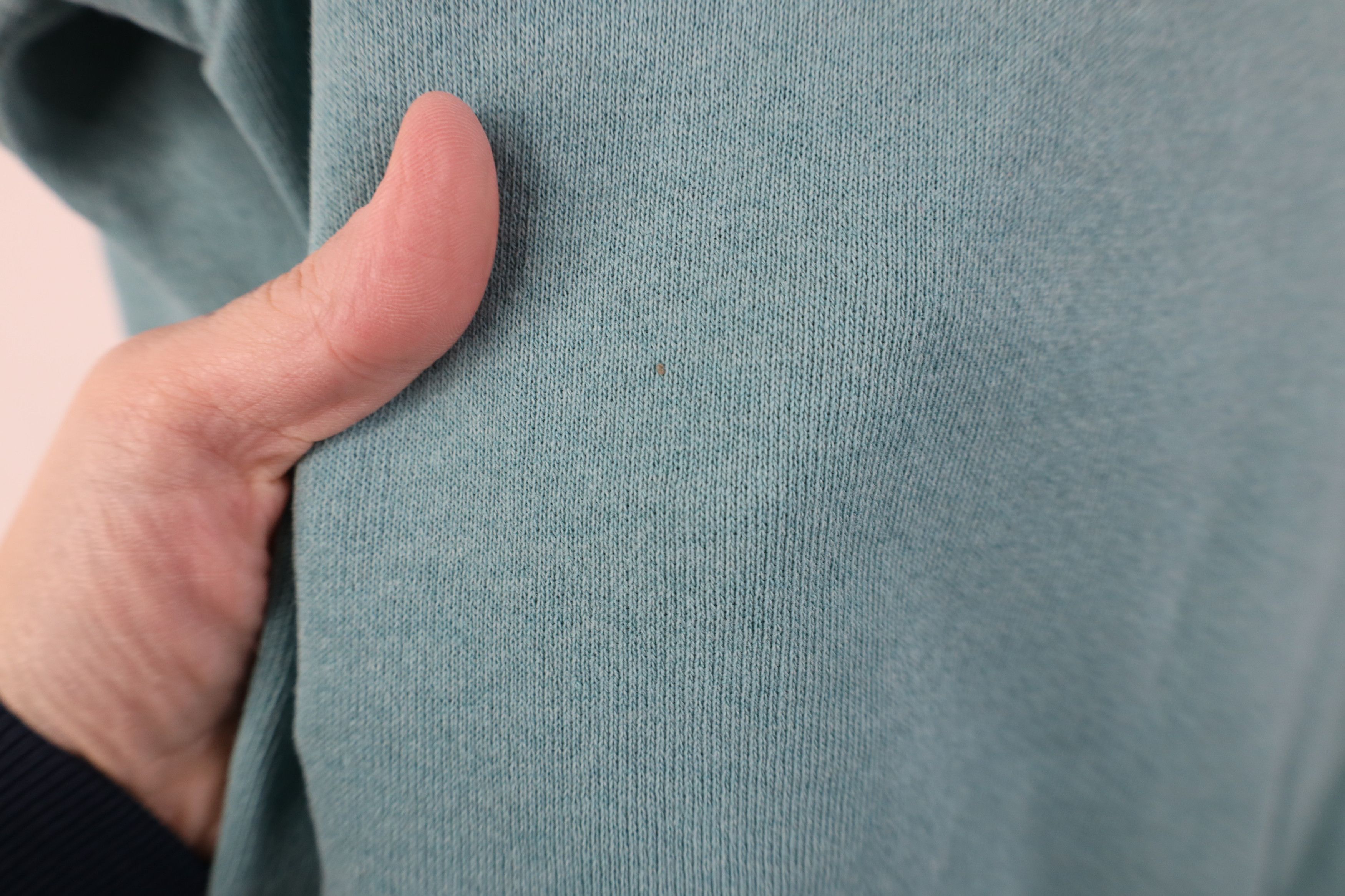 Vintage Vintage 90s Streetwear Thin Nature Leaf Sweatshirt Teal USA Size XL / US 12-14 / IT 48-50 - 5 Thumbnail