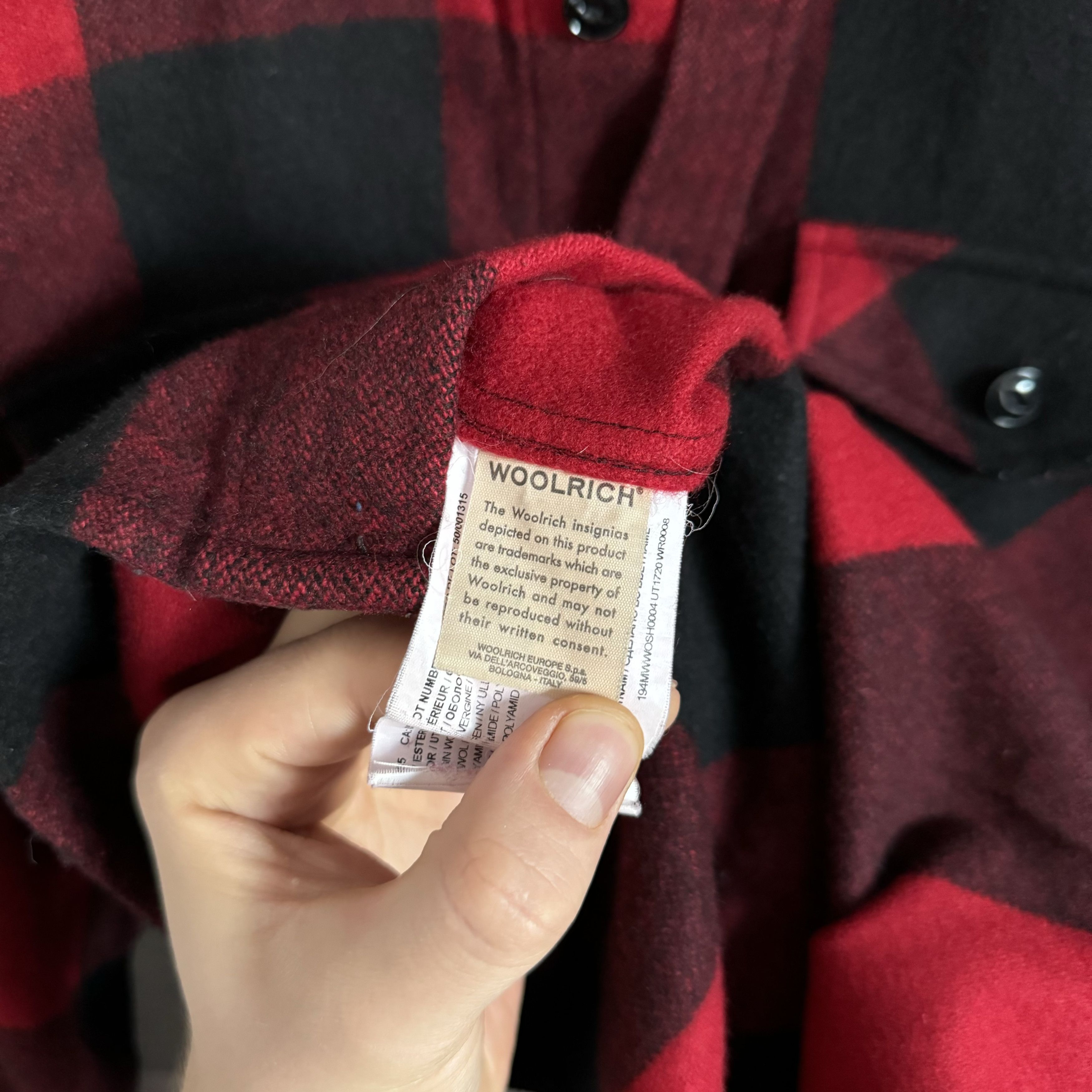 Woolrich Woolen Mills WOOLRICH Check Wool Shirt Jacket Size M Size US M / EU 48-50 / 2 - 9 Thumbnail