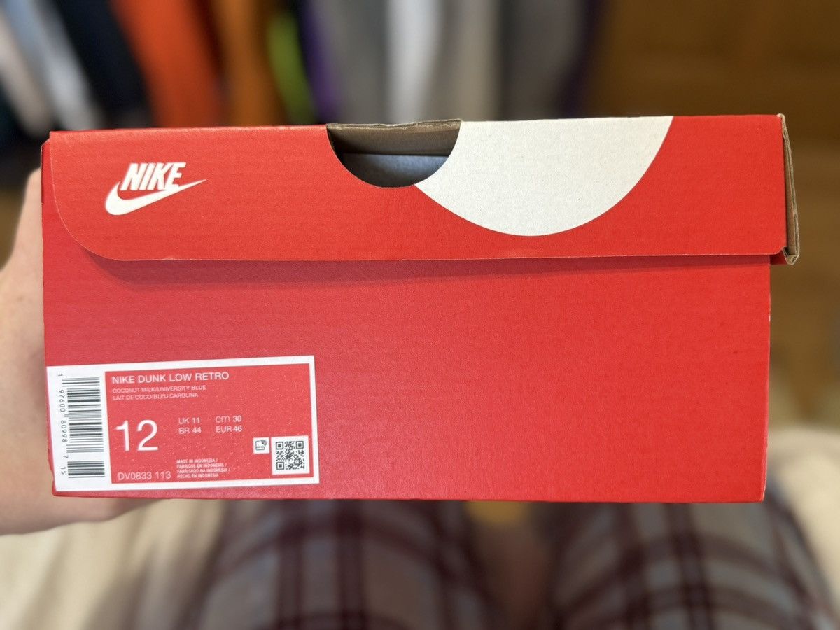 Nike University Blue Dunks (New) Size US 12 / EU 45 - 7 Thumbnail