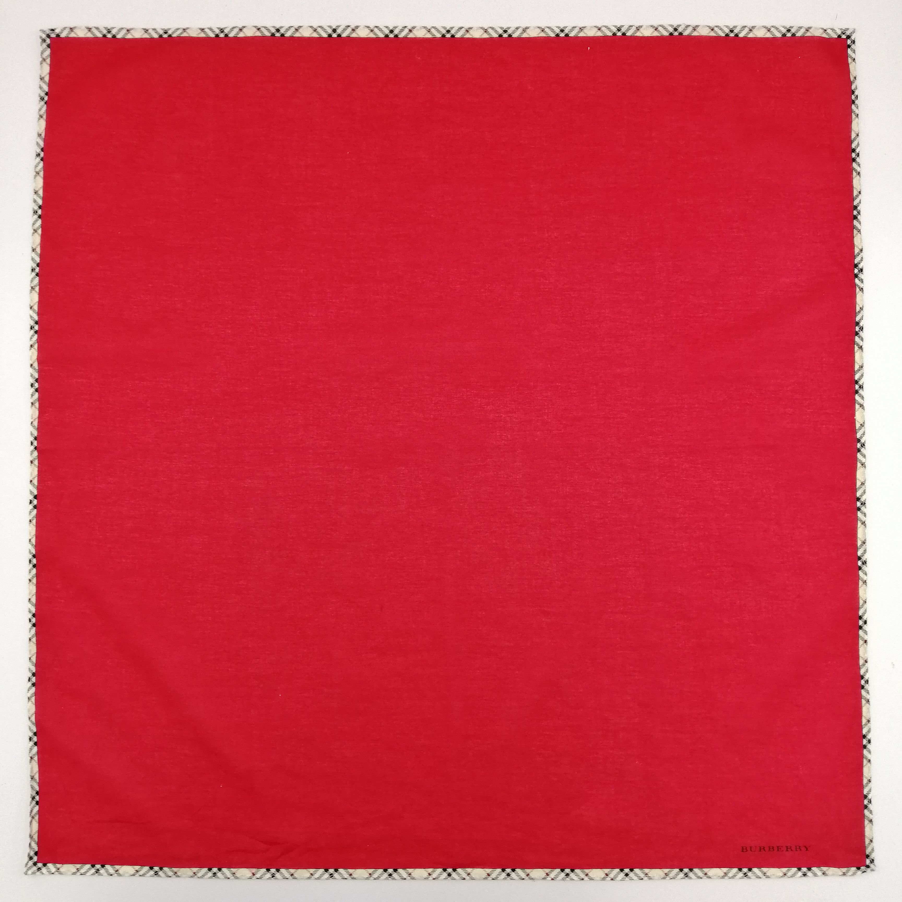 Burberry × Vintage Burberry Handkerchief/Neckerchief/Bandana-KD3071 Size ONE SIZE - 2 Thumbnail