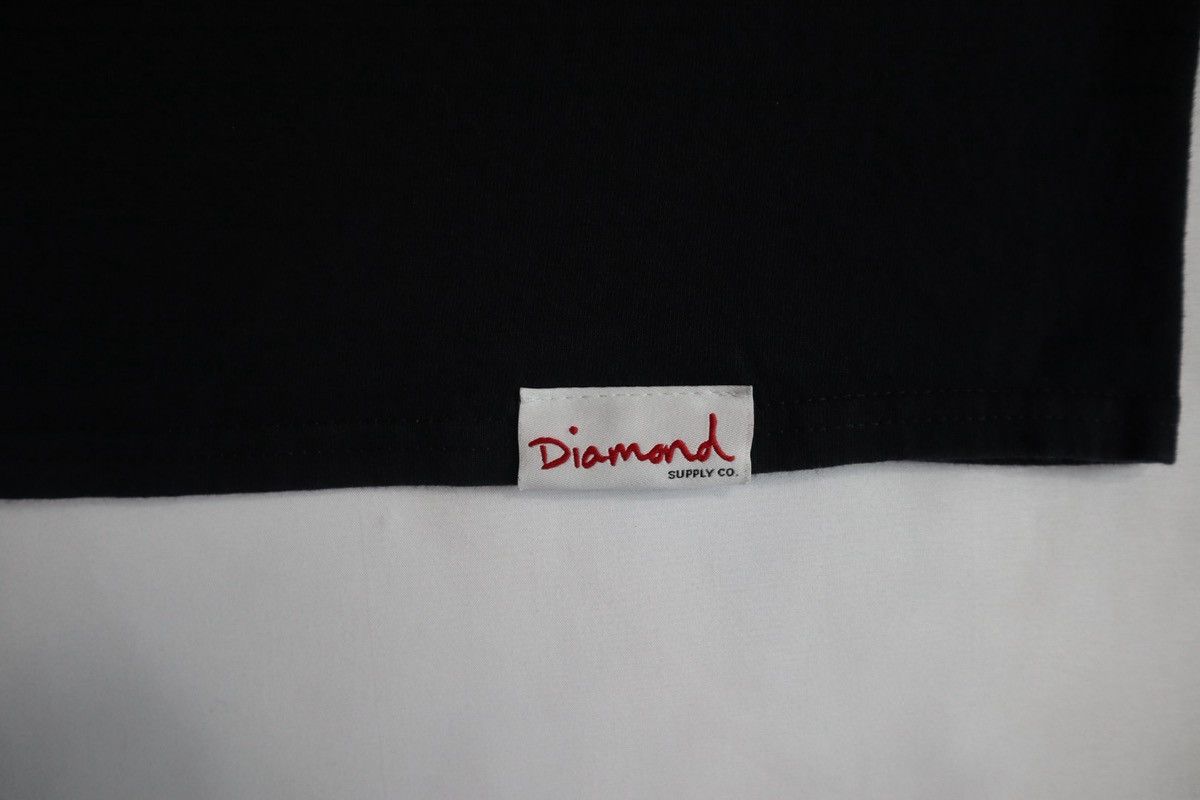 Diamond Supply Co. Diamond Supply Co. Rose Box Logo Tee – Black / Red Floral Size US XL / EU 56 / 4 - 3 Thumbnail