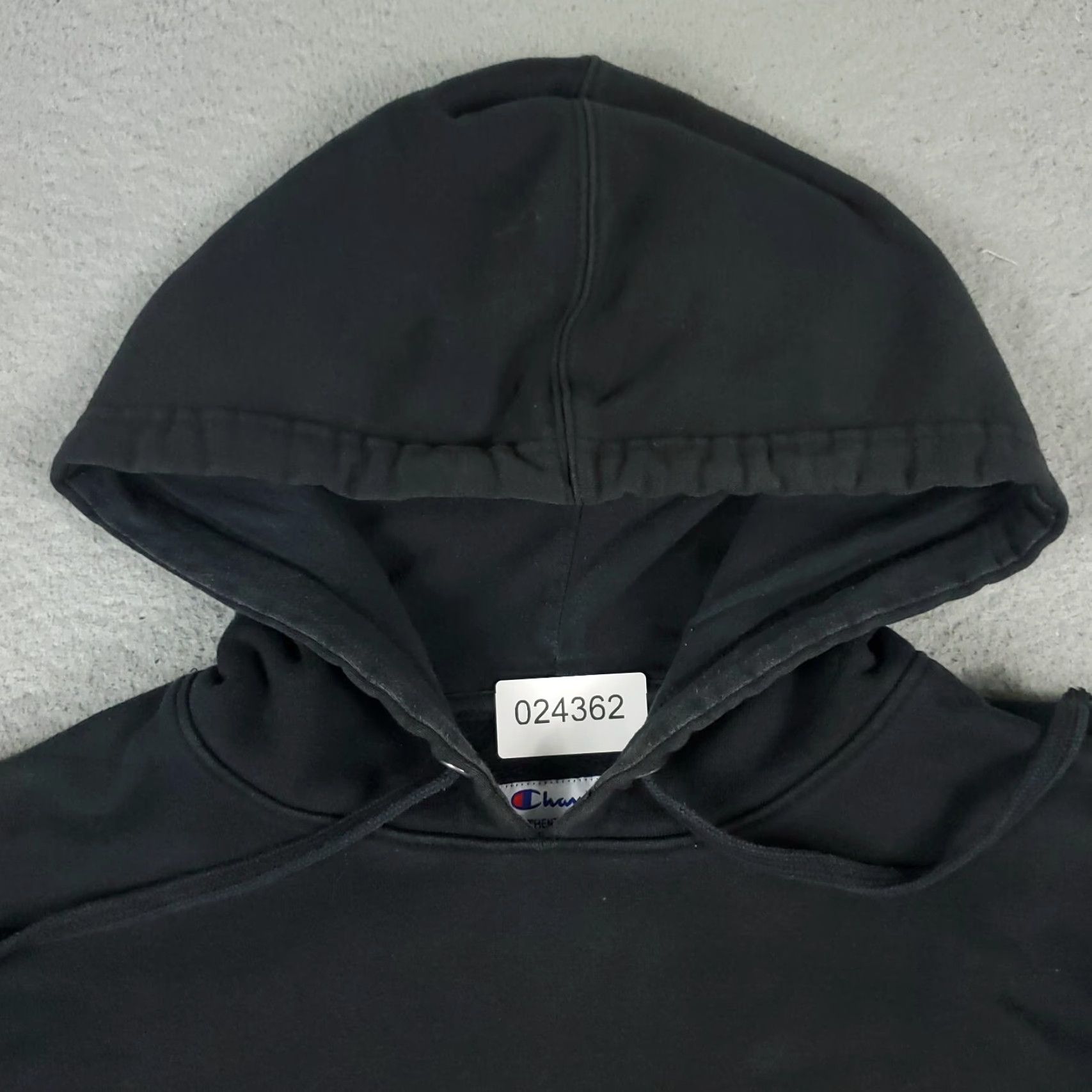 Champion VINTAGE Champion Hoodie Pullover Mens Medium Black Casual Sweatshirt All Seasons Gym & Training Size US M / EU 48-50 / 2 - 3 Thumbnail