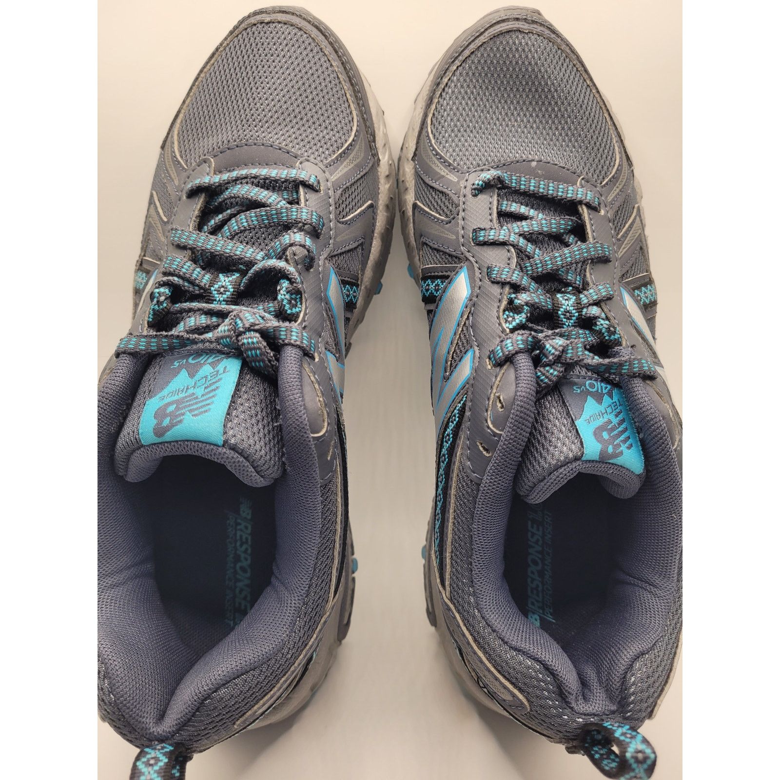 Nike Nike Women Sneakers New Balance Navy/Turquoise/Grey Sz 9 Size US 9 / IT 39 - 5 Thumbnail