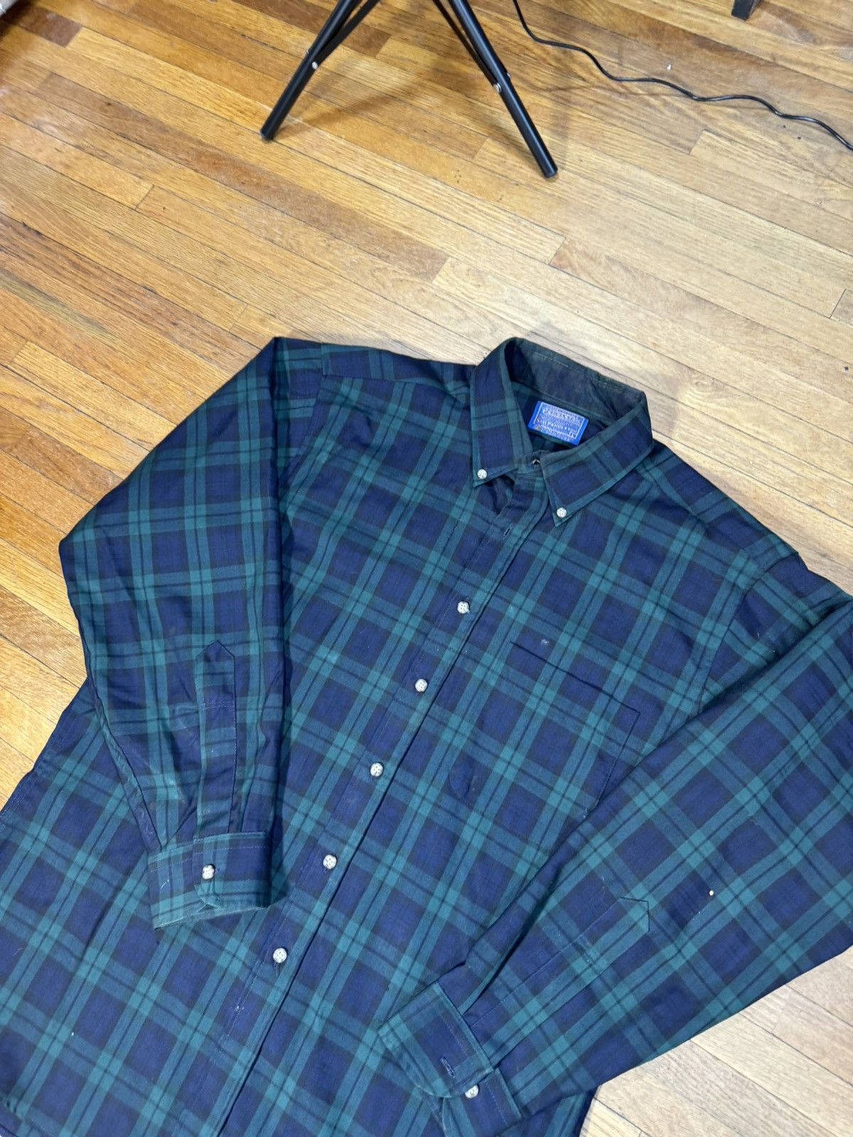 Pendleton × Vintage Vintage Pendleton Plaid Button Up Shirt Size US L / EU 52-54 / 3 - 4 Thumbnail
