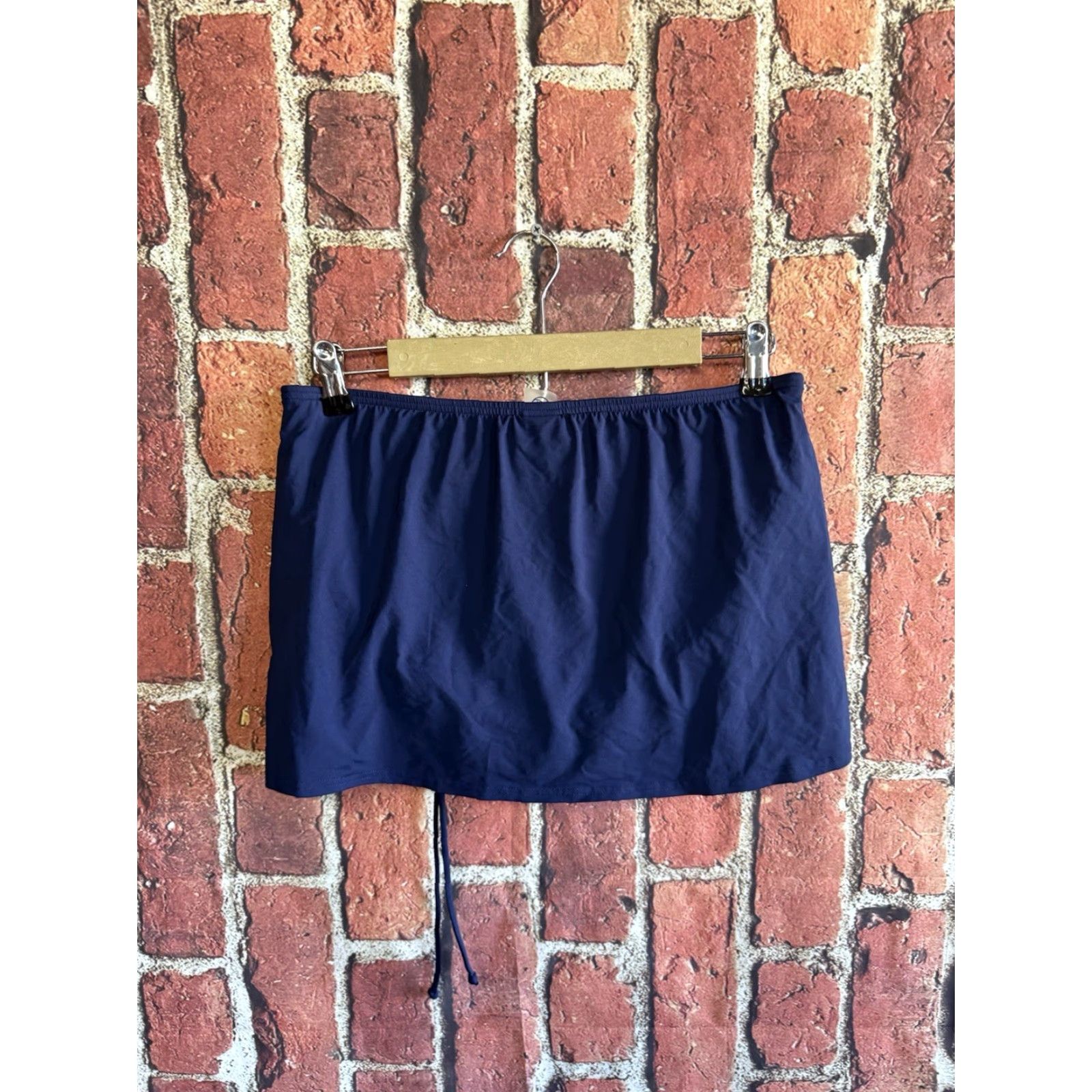 Lands' End VINTAGE Lands' End Womens Blue Swim Shorts w/ Lining Size 10 Size 32" / US 10 / IT 46 - 2 Thumbnail