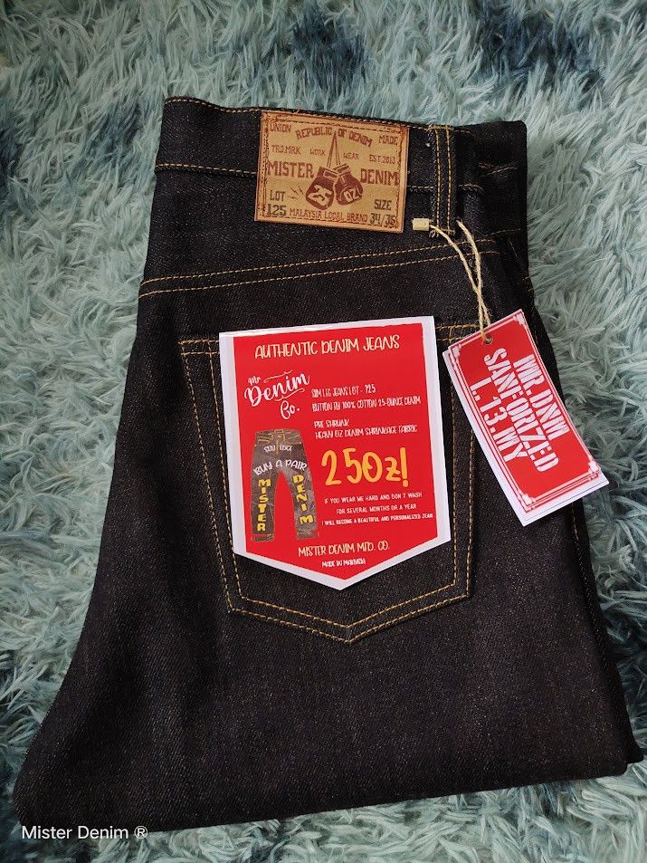 image of Military Mister Denim 25Oz in Indigo, Men's (Size 32)