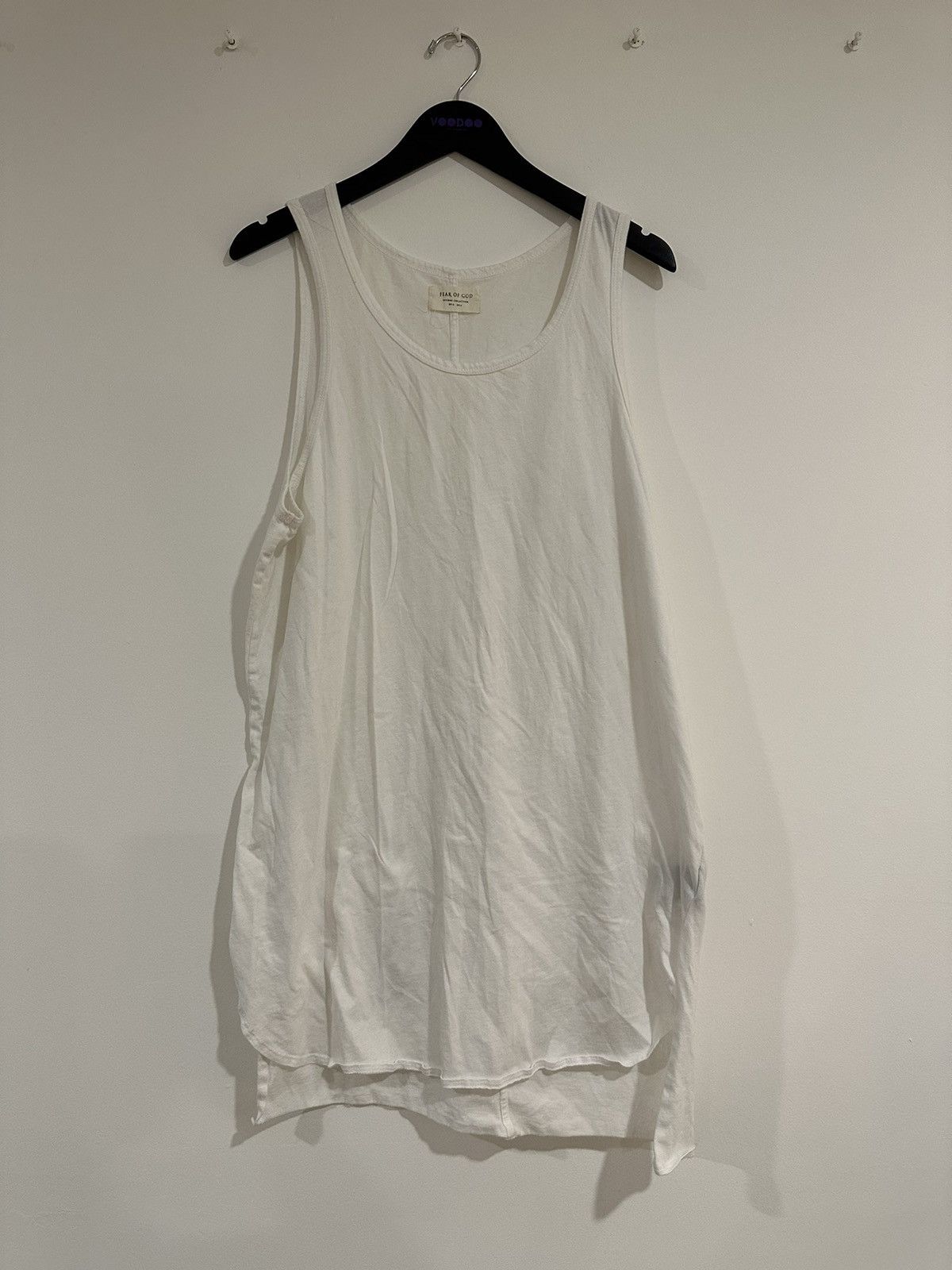 image of Fear Of God 2Nd Collection Layering Tank in White, Men's (Size XL)