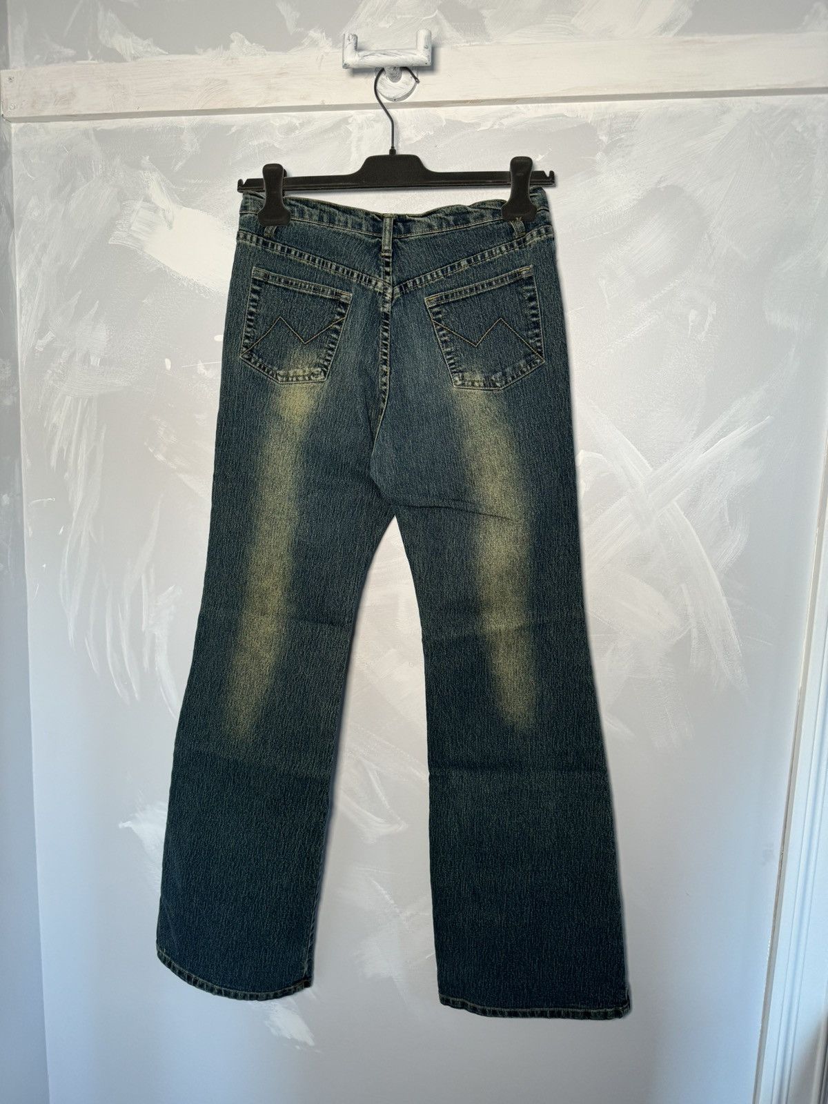 Japanese Brand Santa Barbara Bootcut Denim Jeans Red Thread Avant Garde Size US 28 / EU 44 - 5 Thumbnail