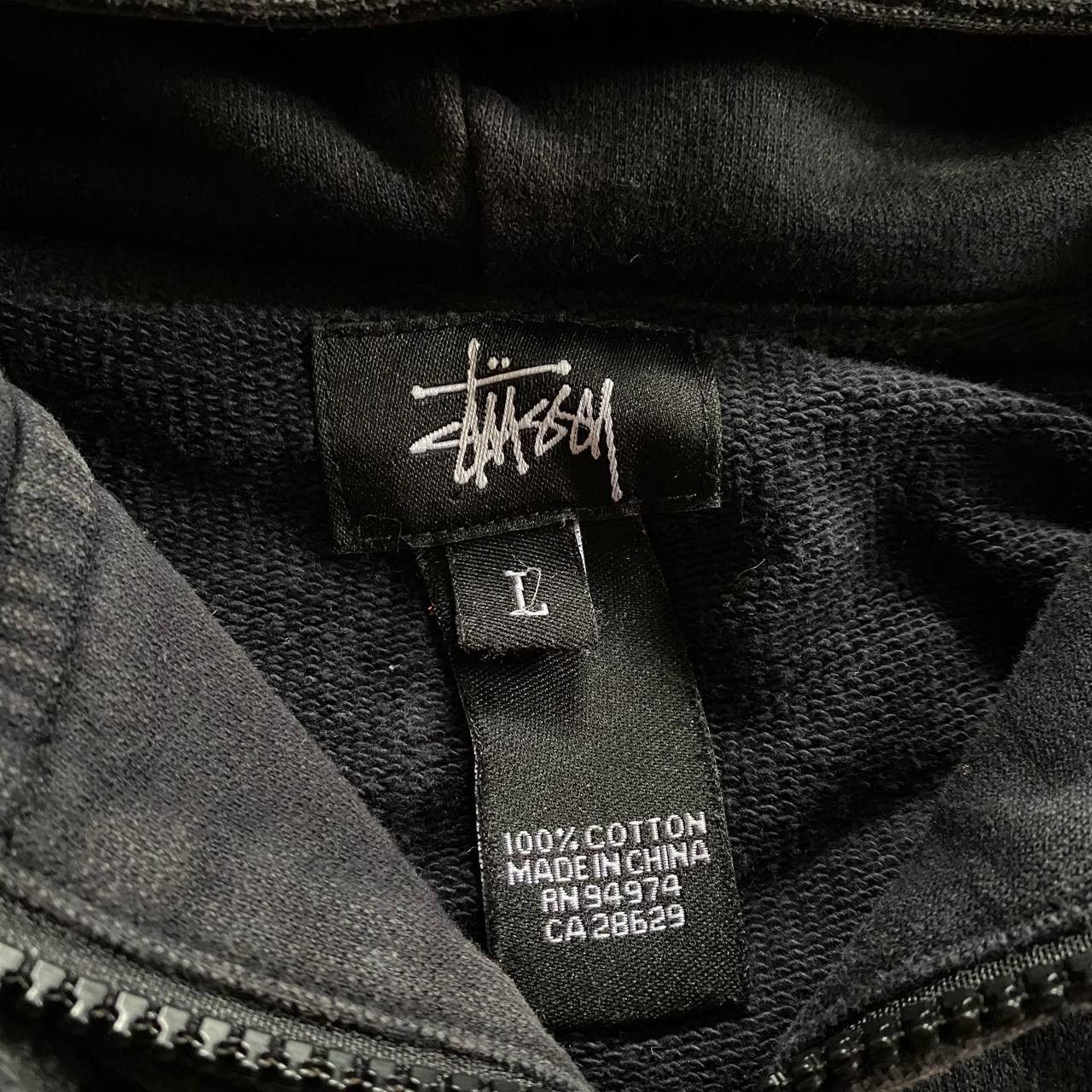 Stussy RARE Vintage Stussy X Reas Zip Up Hoodie Size US L / EU 52-54 / 3 - 5 Thumbnail