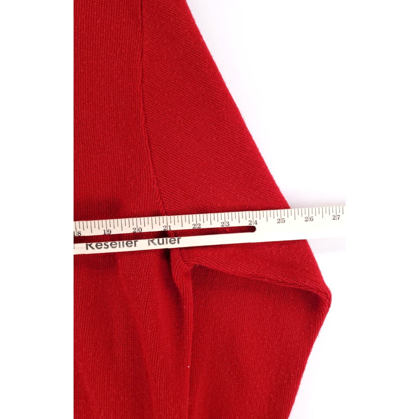 Jantzen Jantzen Cardigan Sweater Red Long Sleeve Mens XL VTG 80s 90s Classics Cardigan Stretch S/W Crewneck Size US XL / EU 56 / 4 - 6 Thumbnail