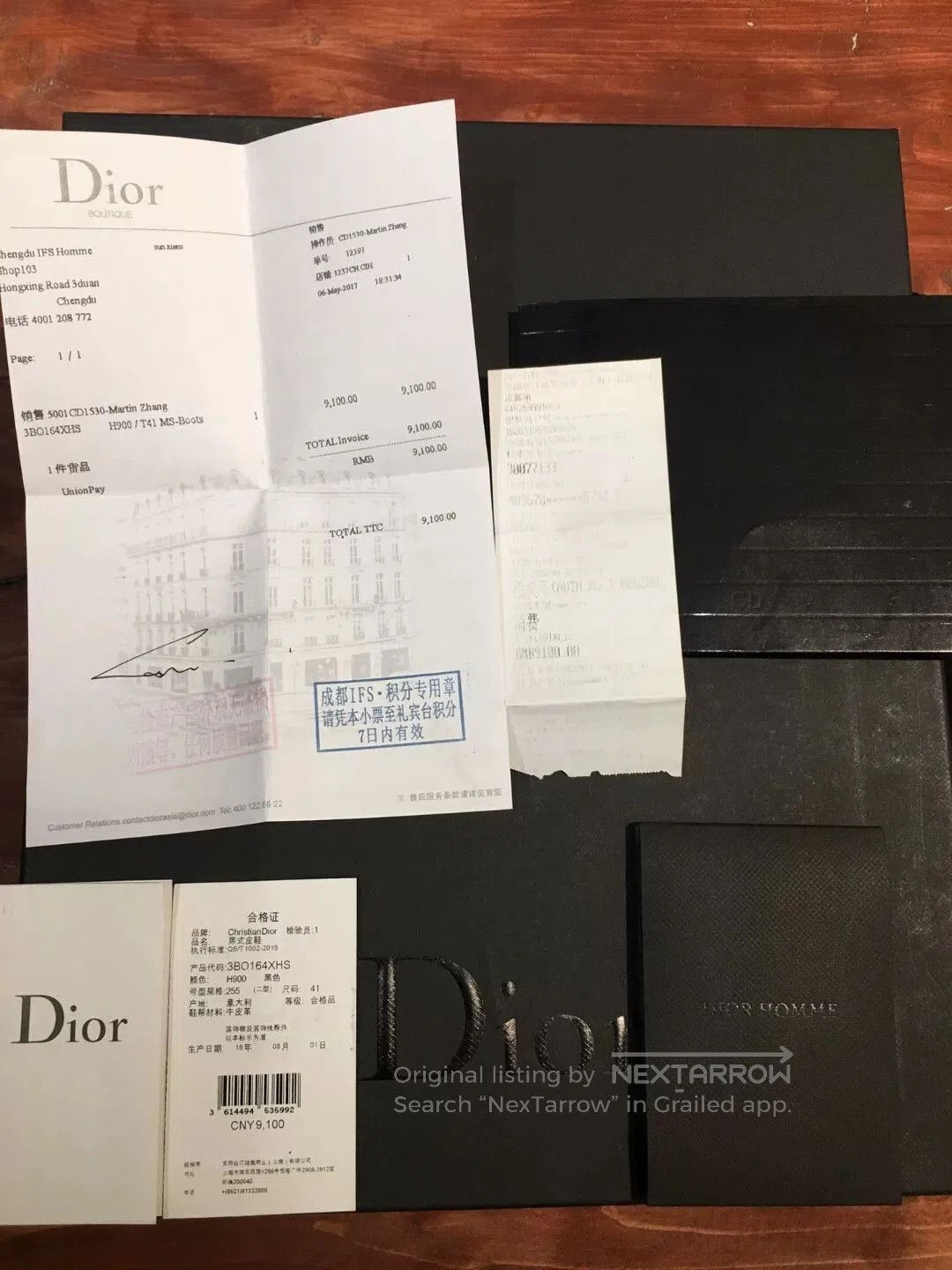 Dior dior men's boots size 41 genuine used. Size US 8 / EU 41 - 9 Thumbnail