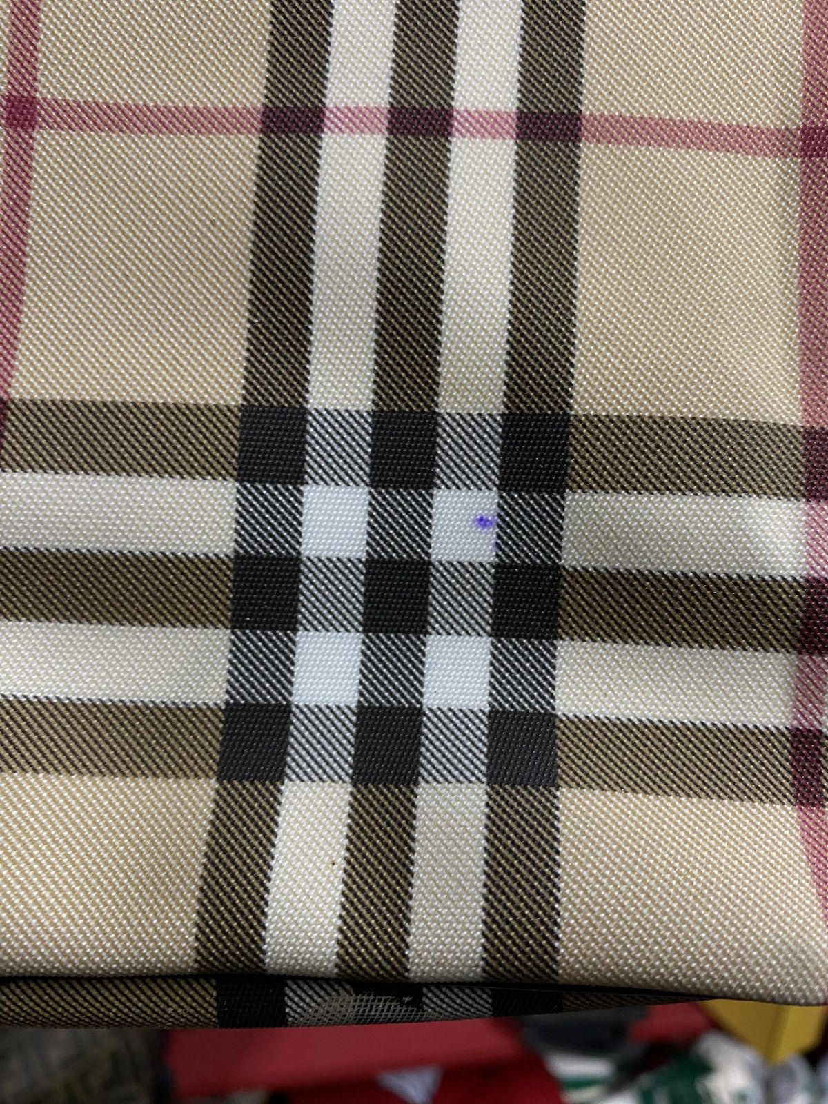 Burberry Burberry Plaid Small canvas Hand Bag Preowned Size ONE SIZE - 6 Thumbnail