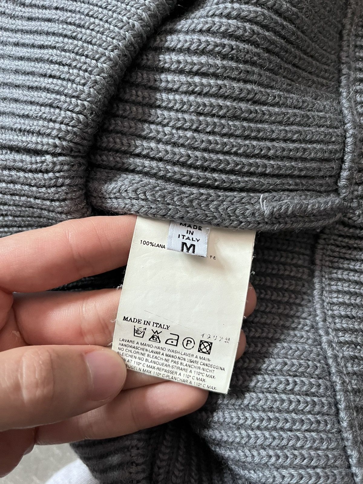 Maison Margiela Maison Margiela S/S 2008 Quarter zip Drivers wool sweater Size US M / EU 48-50 / 2 - 10 Thumbnail