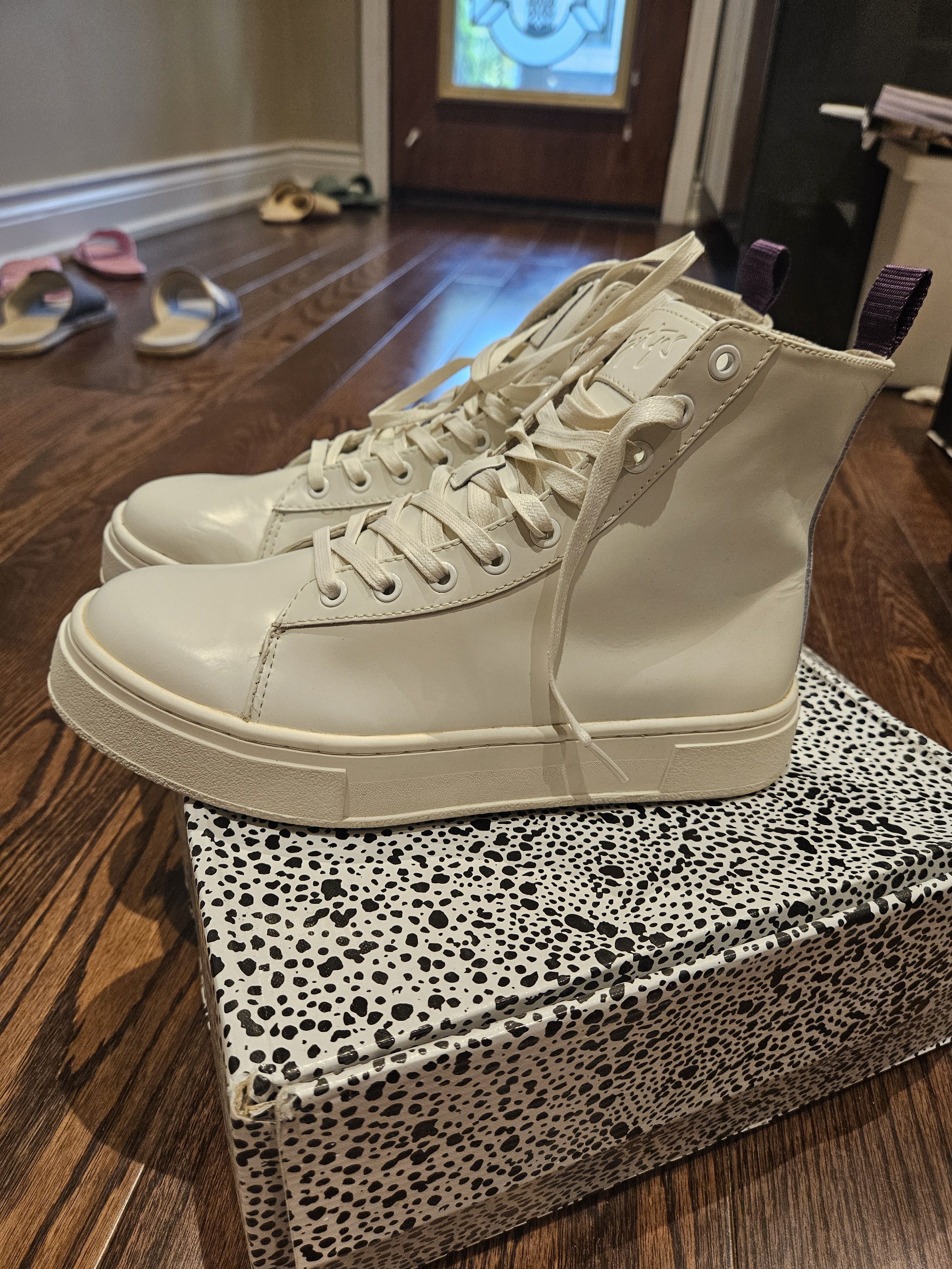 Eytys (STORE CLOSURE SALE) EYTYS KIBO White LEATHER sz 8 Size US 8 / EU 41 - 6 Thumbnail
