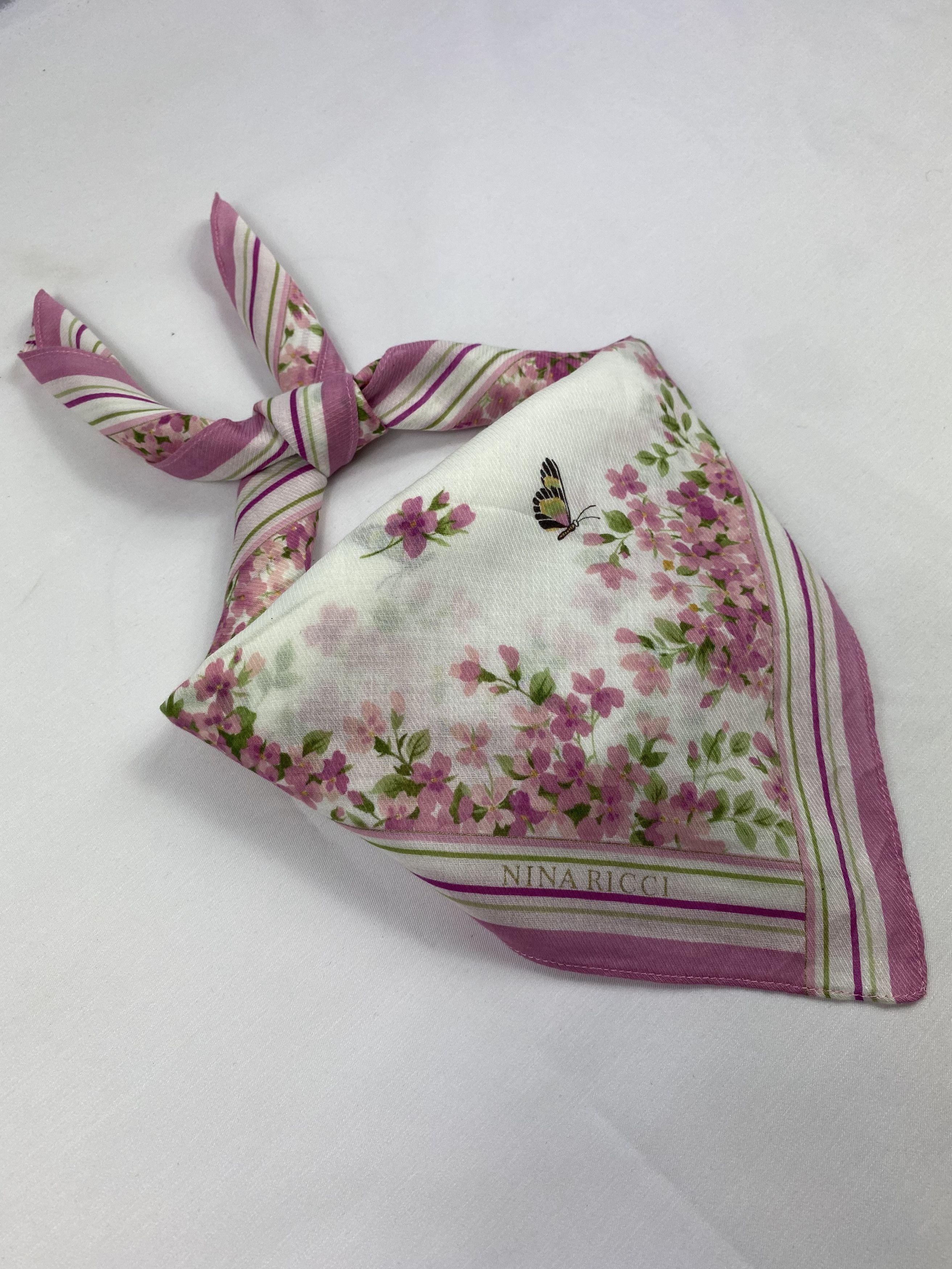 Nina Ricci × Vintage Nina Ricci Handkerchiefs / Bandana / Neckerchief Size ONE SIZE - 2 Thumbnail