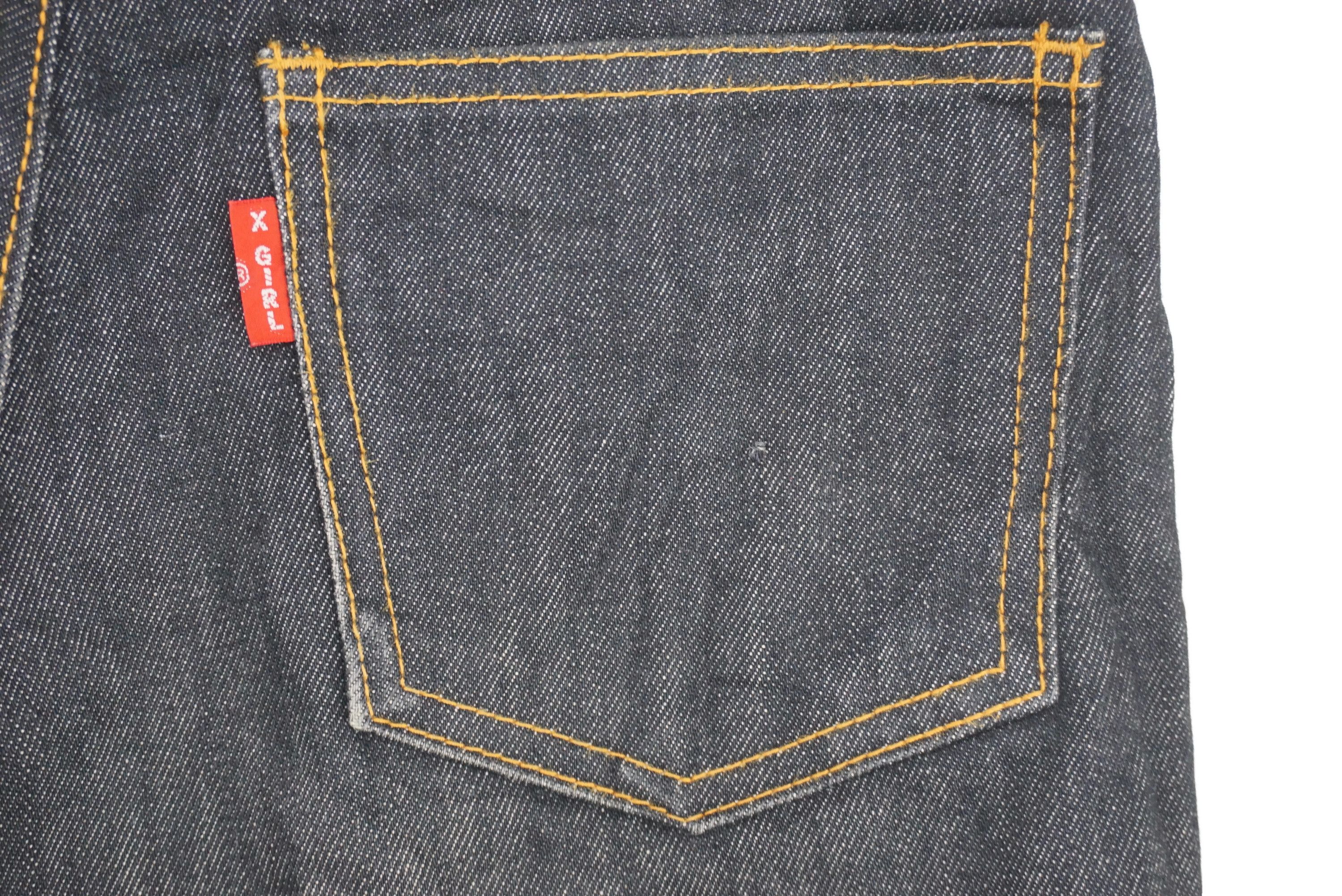 Japanese Brand X-Girl Jeans fits W27xL29 Low Rise Slim Skinny Denim Japan Size 25" / US 0 / IT 36 - 13 Thumbnail