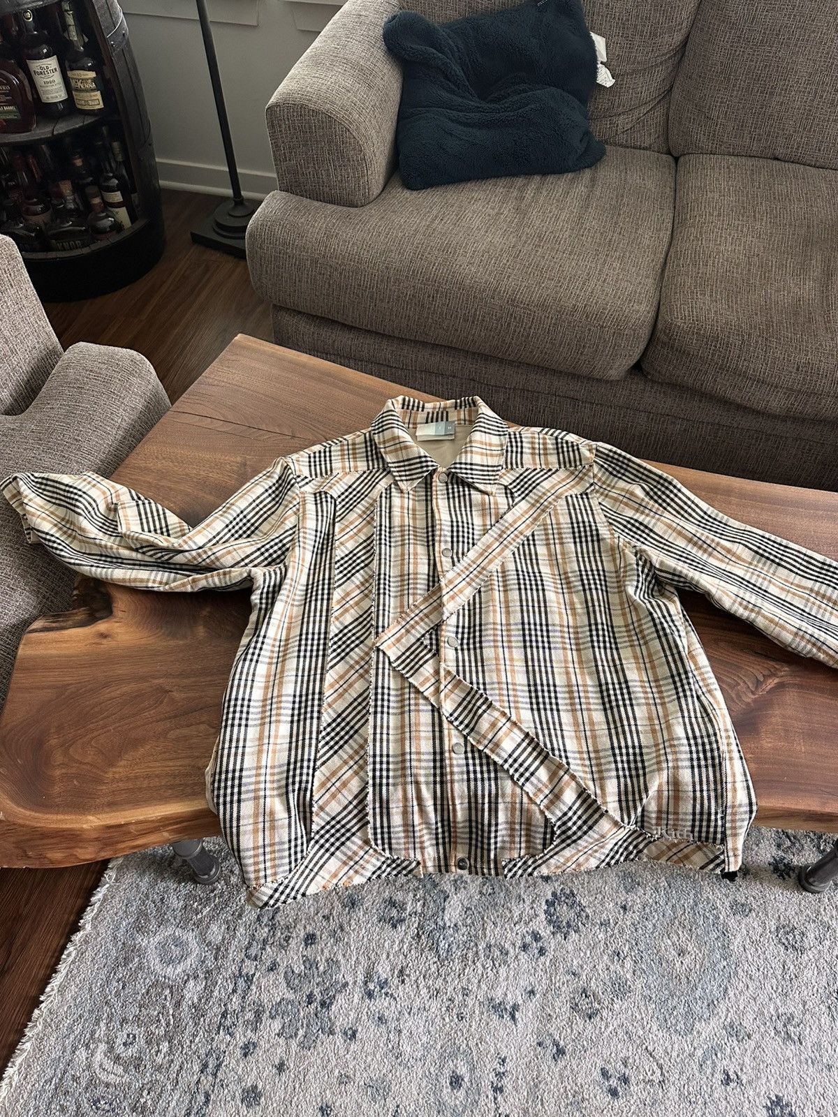 Kith Kith Plaid Shirt Jacket Size US XXL / EU 58 / 5 - 1 Thumbnail