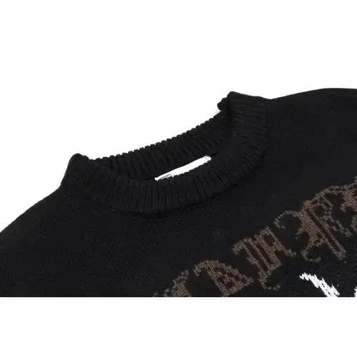 Japanese Brand × Vintage 💥Gothic Skeleton Bat Knit Distressed Sweater Size Z1 Size US M / EU 48-50 / 2 - 3 Thumbnail