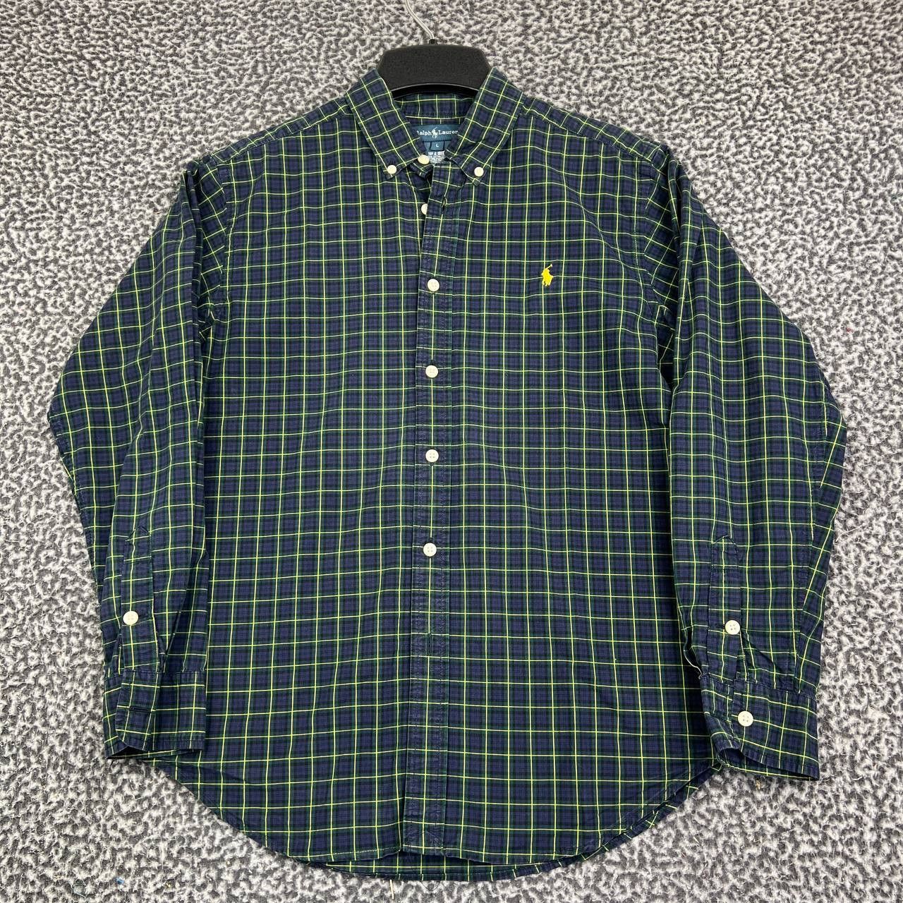 Ralph Lauren Ralph Lauren Button Down Shirt Youth Plaid Long Sleeve L Size US L / EU 52-54 / 3 - 1 Thumbnail