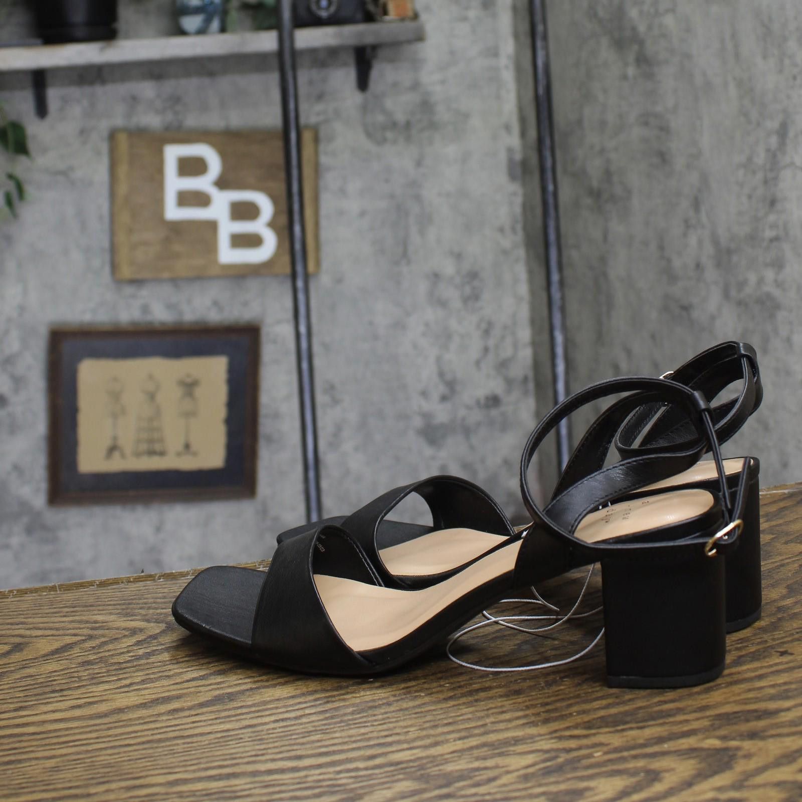 Other Nwt A New Day Womens Block Sonora Heels 83821207 Black 11m Size US 11 / IT 41 - 2 Thumbnail
