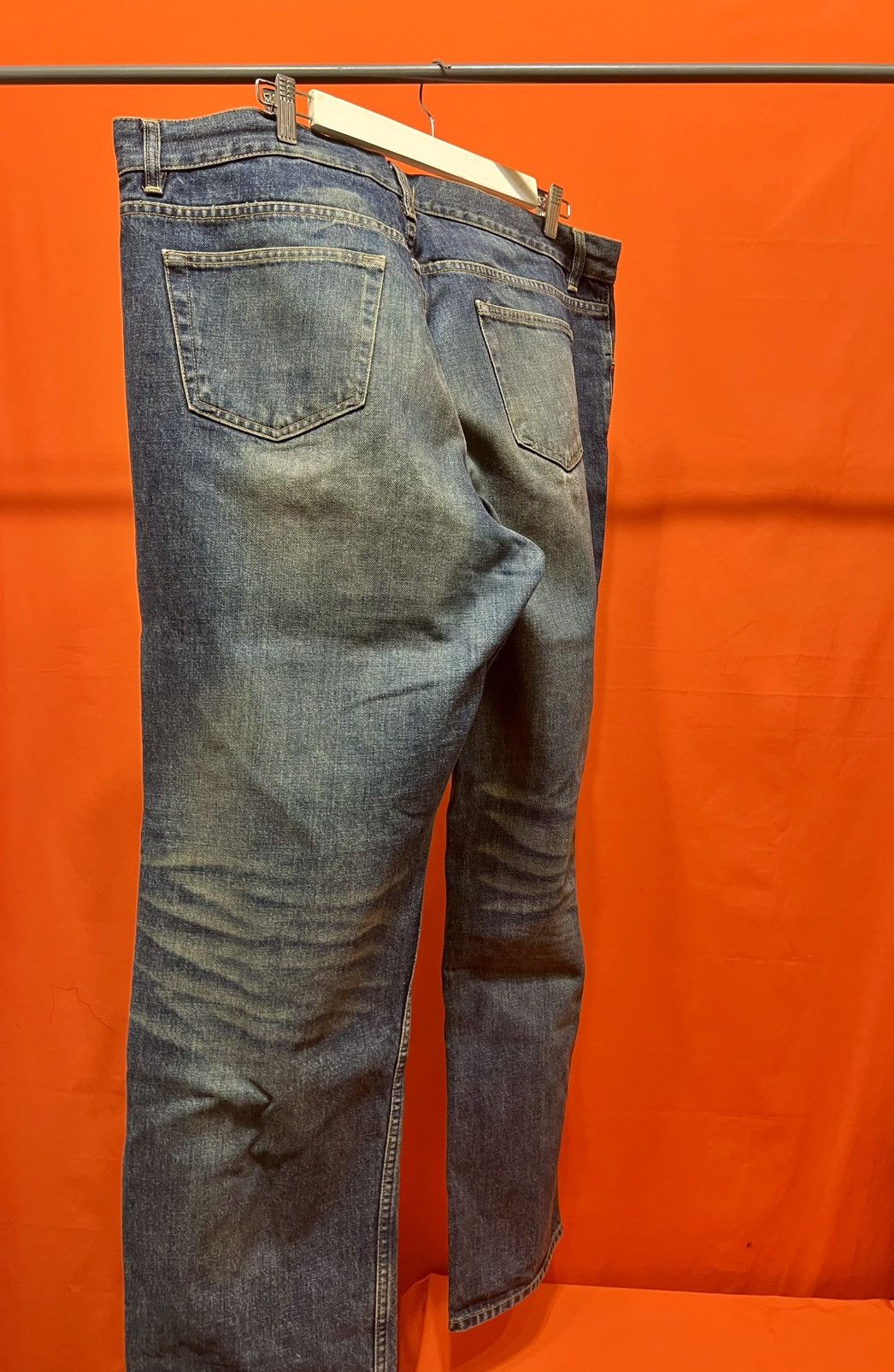 Helmut Lang HELMUT LANG ARCHIVE dirty oiled jeans, size 42 Size US 42 / EU 58 - 7 Thumbnail