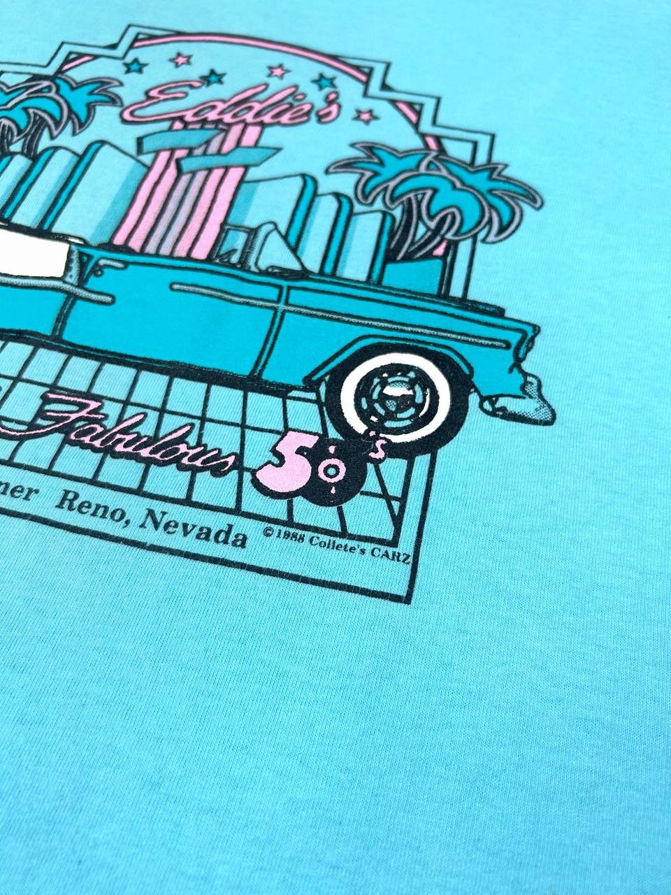 Vintage Vintage 80s “Eddie Fabulous” Casino Tees Size US M / EU 48-50 / 2 - 2 Thumbnail