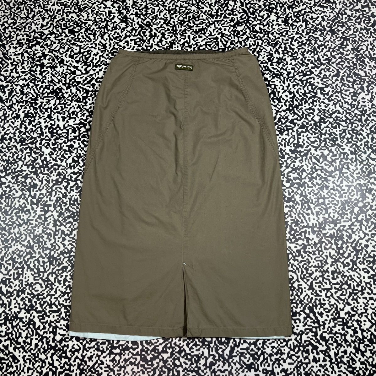 Quiksilver Vintage Y2K Quiksilver Roxy Retro Surf Style Midi Skirt Size 28" / US 6 / IT 42 - 5 Thumbnail