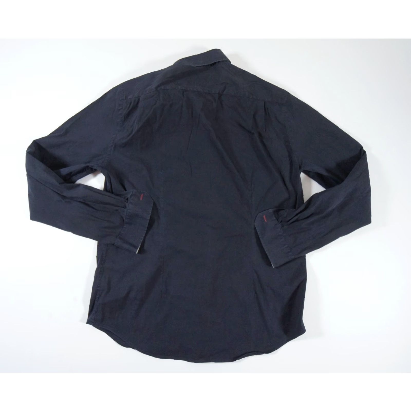 Paul Smith VINTAGE Paul Smith Men's Shirt Long Sleeve Button Up Dress Casual Black 16.5" Italy Size 42R - 5 Thumbnail