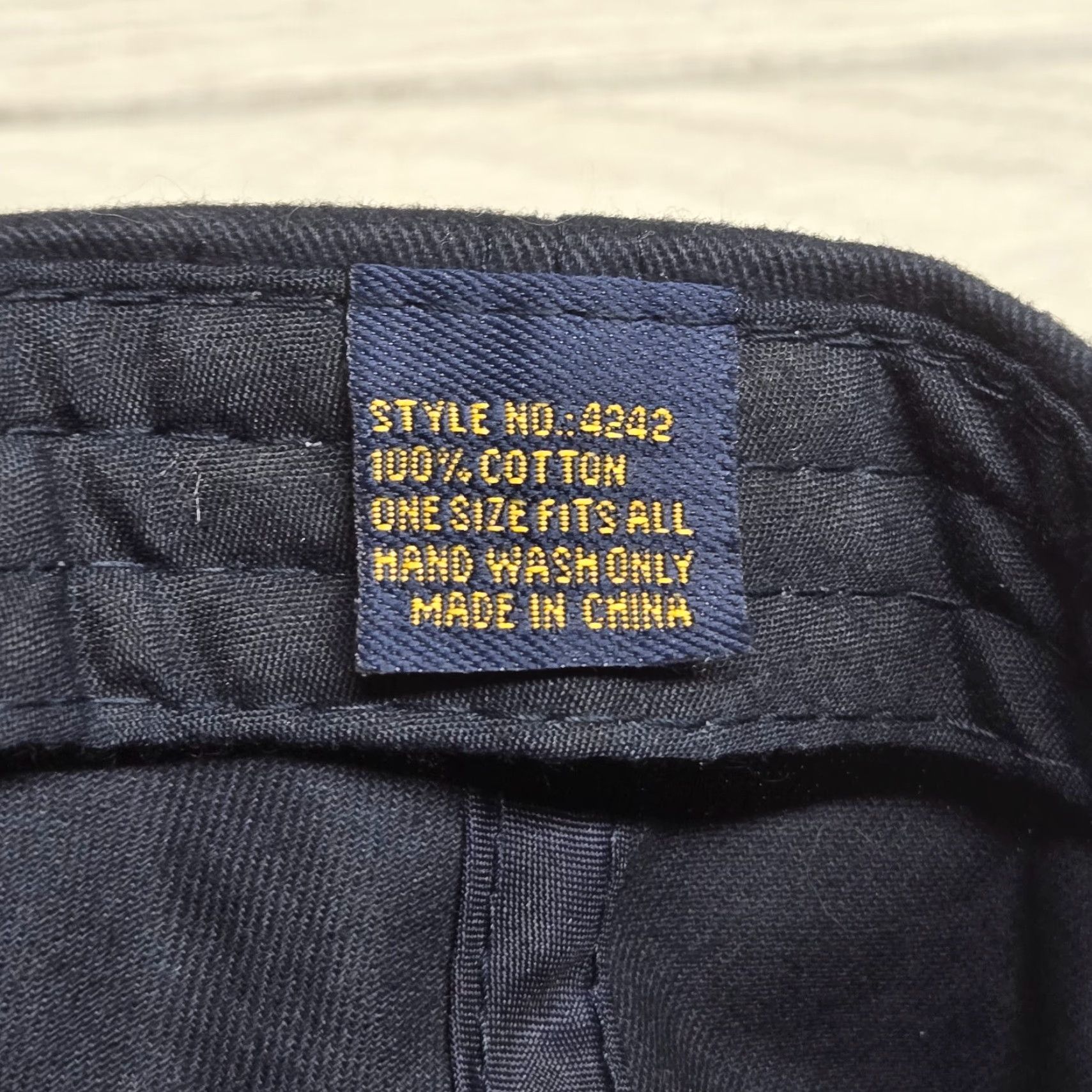Vintage VINTAGE USS Ronald Reagan CVN-76 Navy Ship Baseball Cap Men's Adjustable Embroidered Blue Size ONE SIZE - 6 Thumbnail