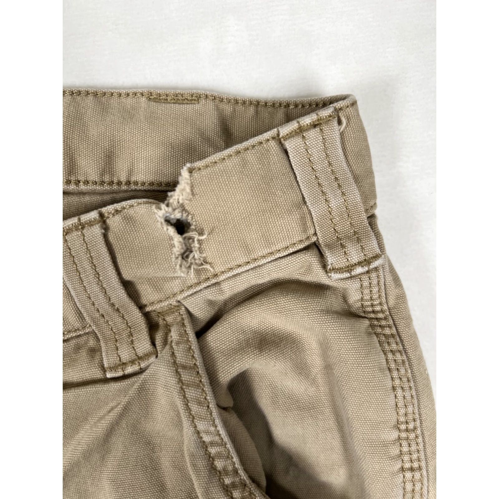 Carhartt Carhartt Pants 30x32 Beige Relaxed Fit Workwear Stain Distressed Vintage No N/A Size US 30 / EU 46 - 6 Thumbnail