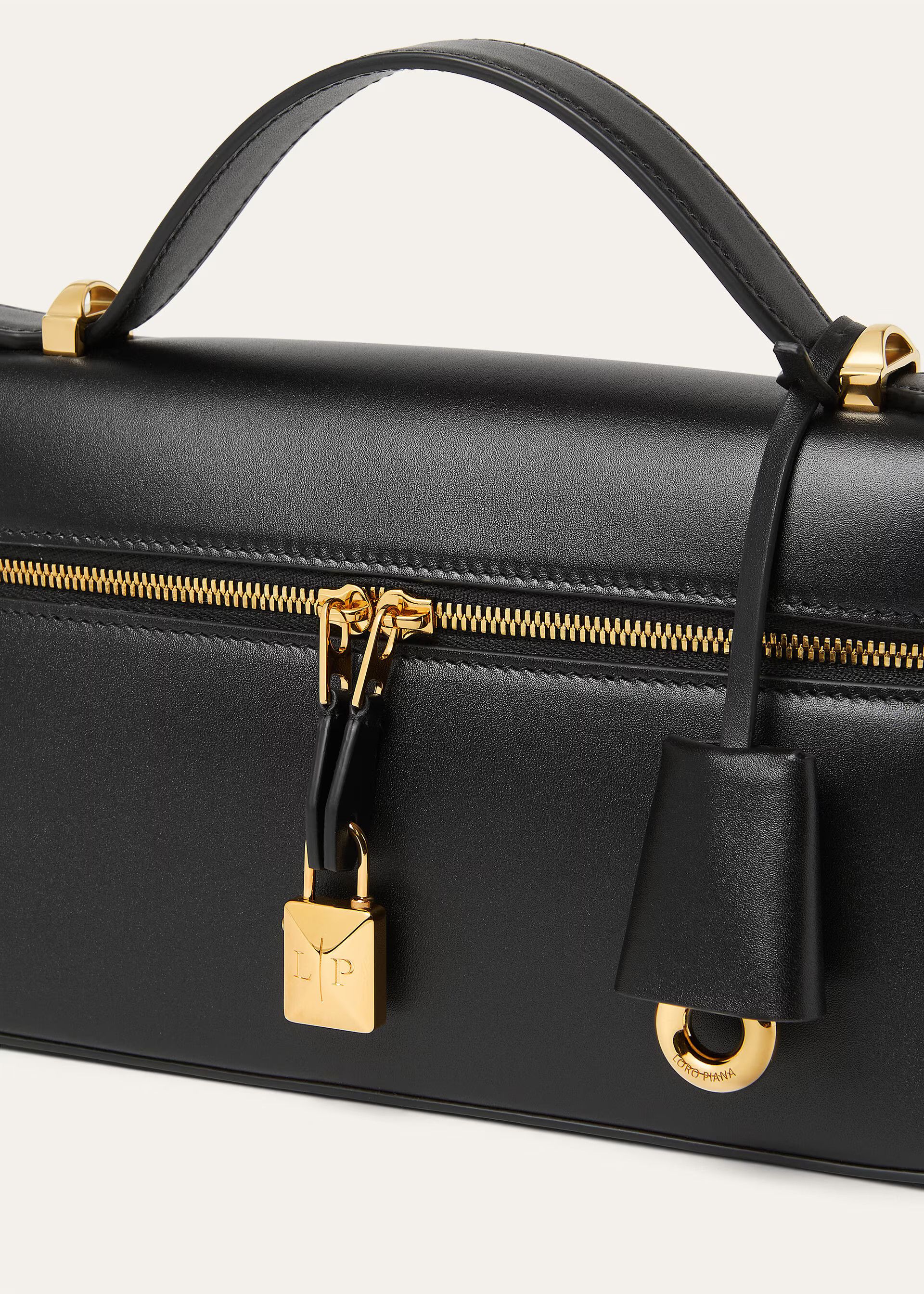 Loro Piana os11x0426 FAQ2126 Size: OS / L23 Extra Crossbody Bag Black Size ONE SIZE - 5 Thumbnail