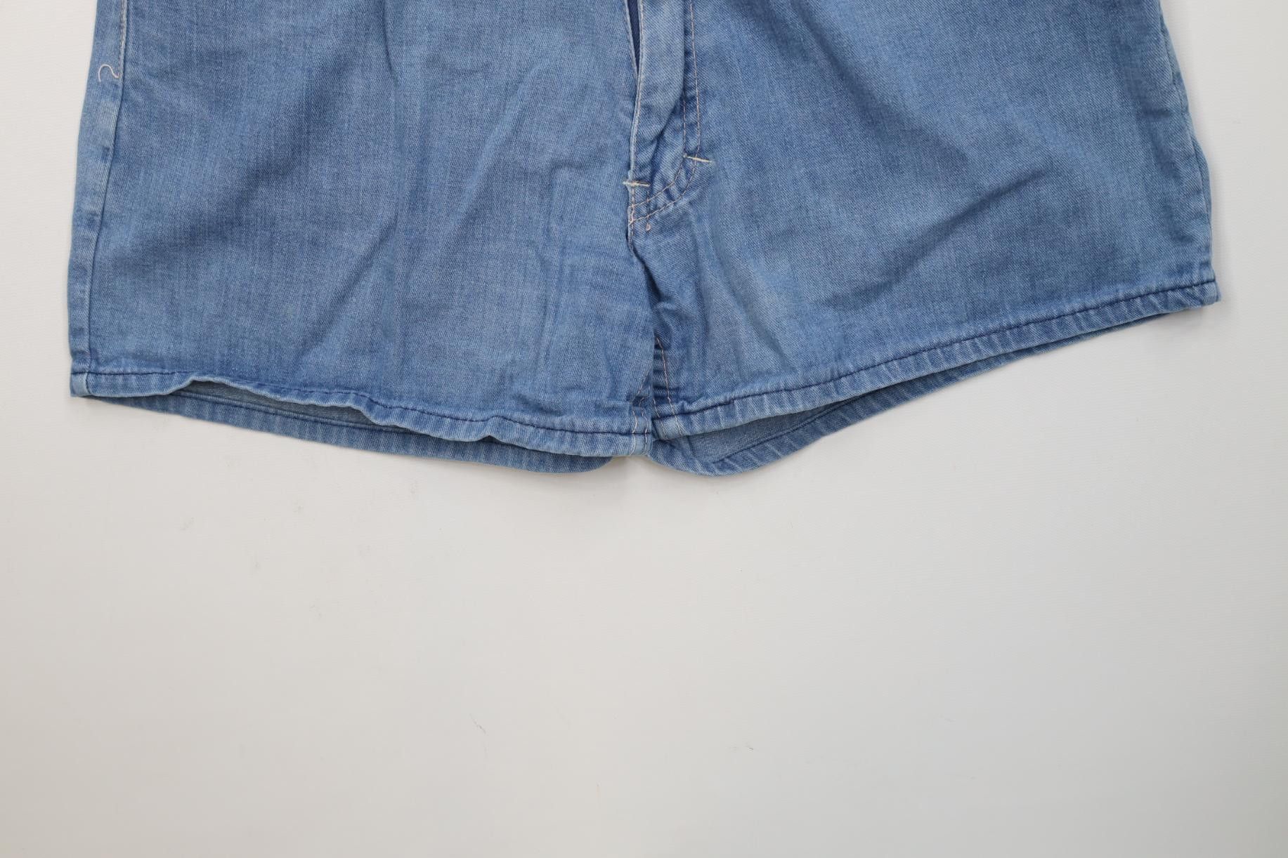 Vintage Vintage 70s 80s Streetwear Denim Jean Shorts Jorts Cotton Size 32" / US 10 / IT 46 - 4 Thumbnail
