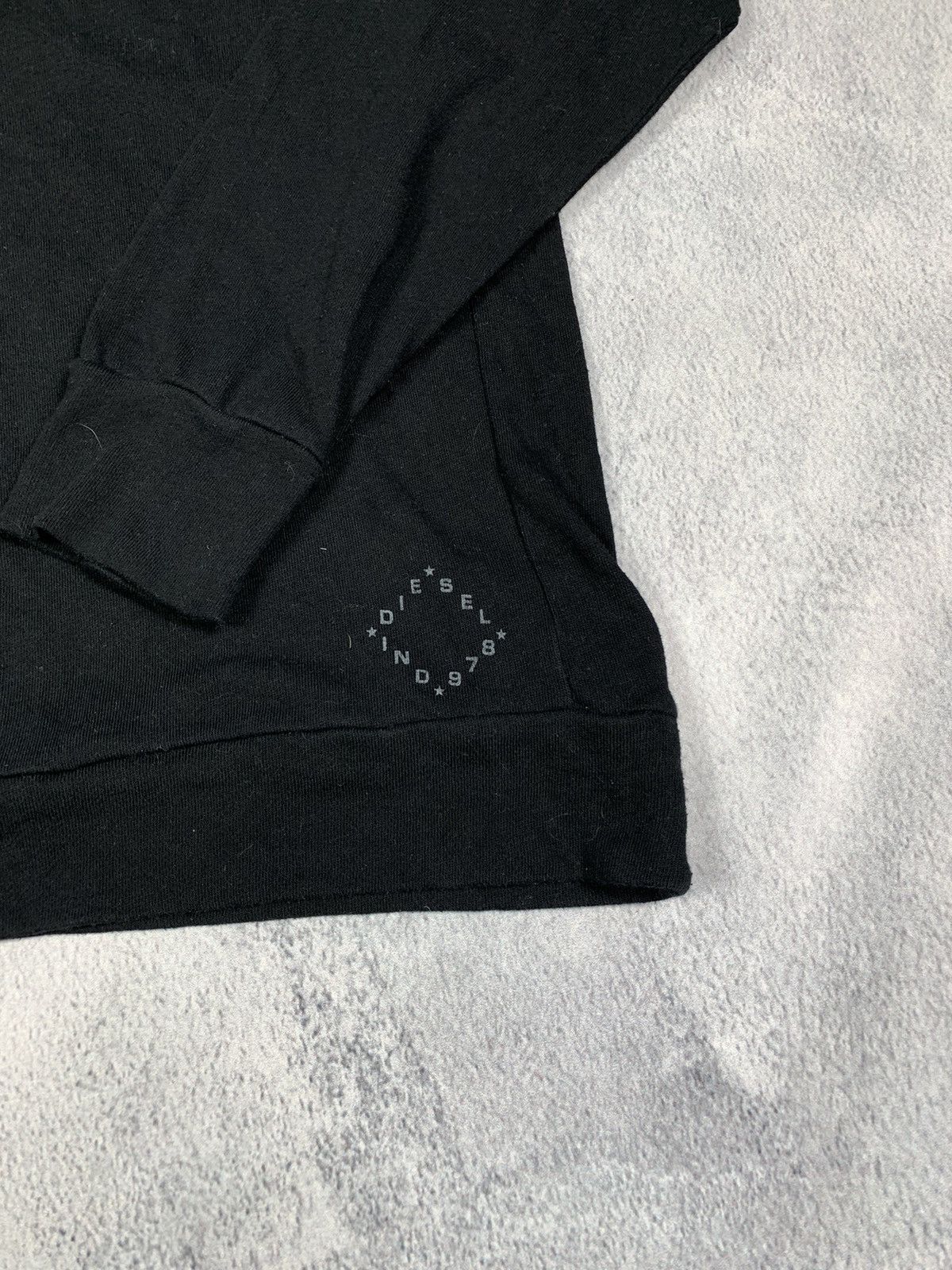 Other Vintage Y2K Diesel black blank sweatshirt streetwear size S Size US S / EU 44-46 / 1 - 2 Thumbnail