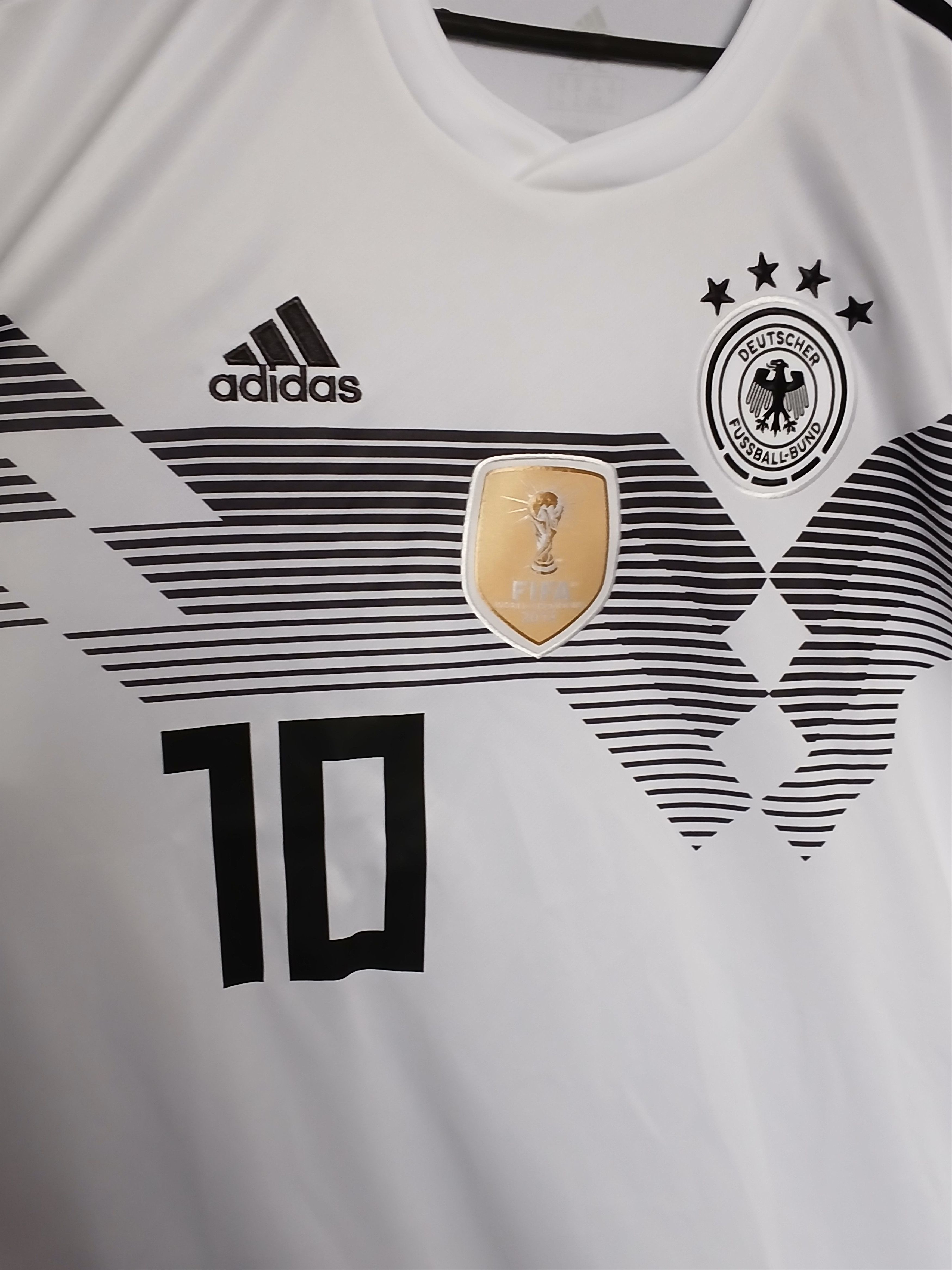 Adidas New Germany National Football Team 18/19 Home Jersey T-Shirt Size US XXL / EU 58 / 5 - 3 Thumbnail