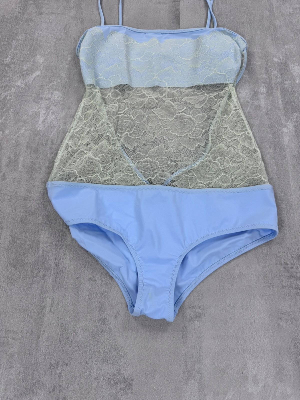 Chanel chanel 1 piece swimsuit Lace Full Swim Suit Rare Limited Size 27" / US 4 / IT 40 - 3 Thumbnail