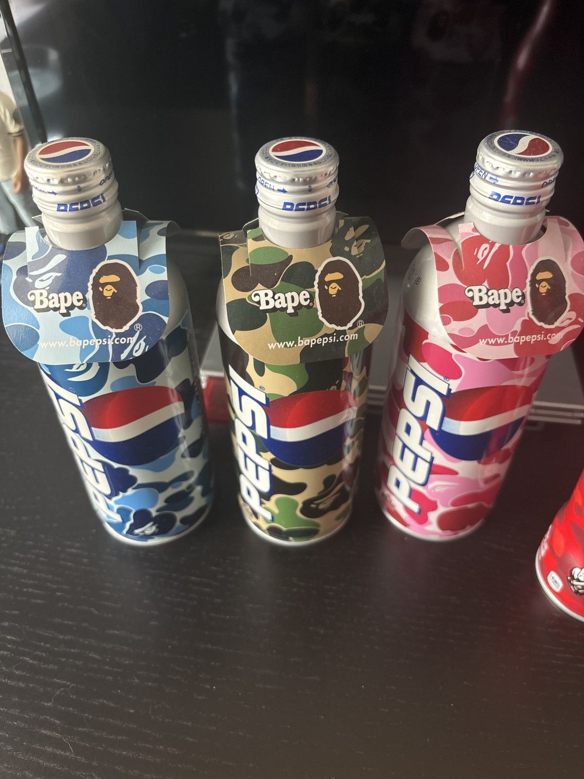 Bape × Coca Cola × Pepsi Bape x Coca Cola Bottles + "Flying Disk" + Pepsi Bottles Size ONE SIZE - 4 Thumbnail
