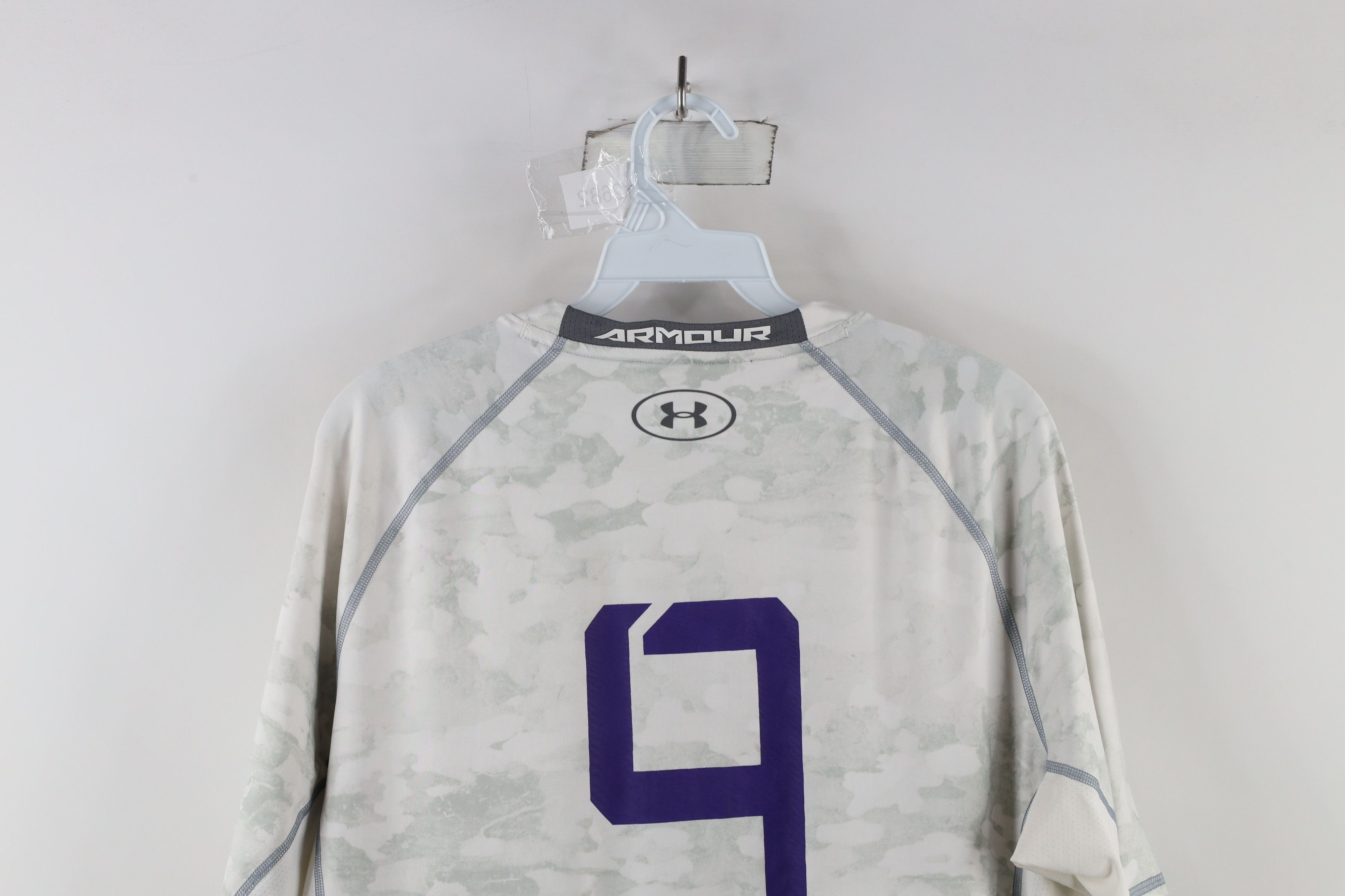 Under Armour × Vintage Under Armour Northwestern University Football T-Shirt LB Size US XXL / EU 58 / 5 - 12 Thumbnail