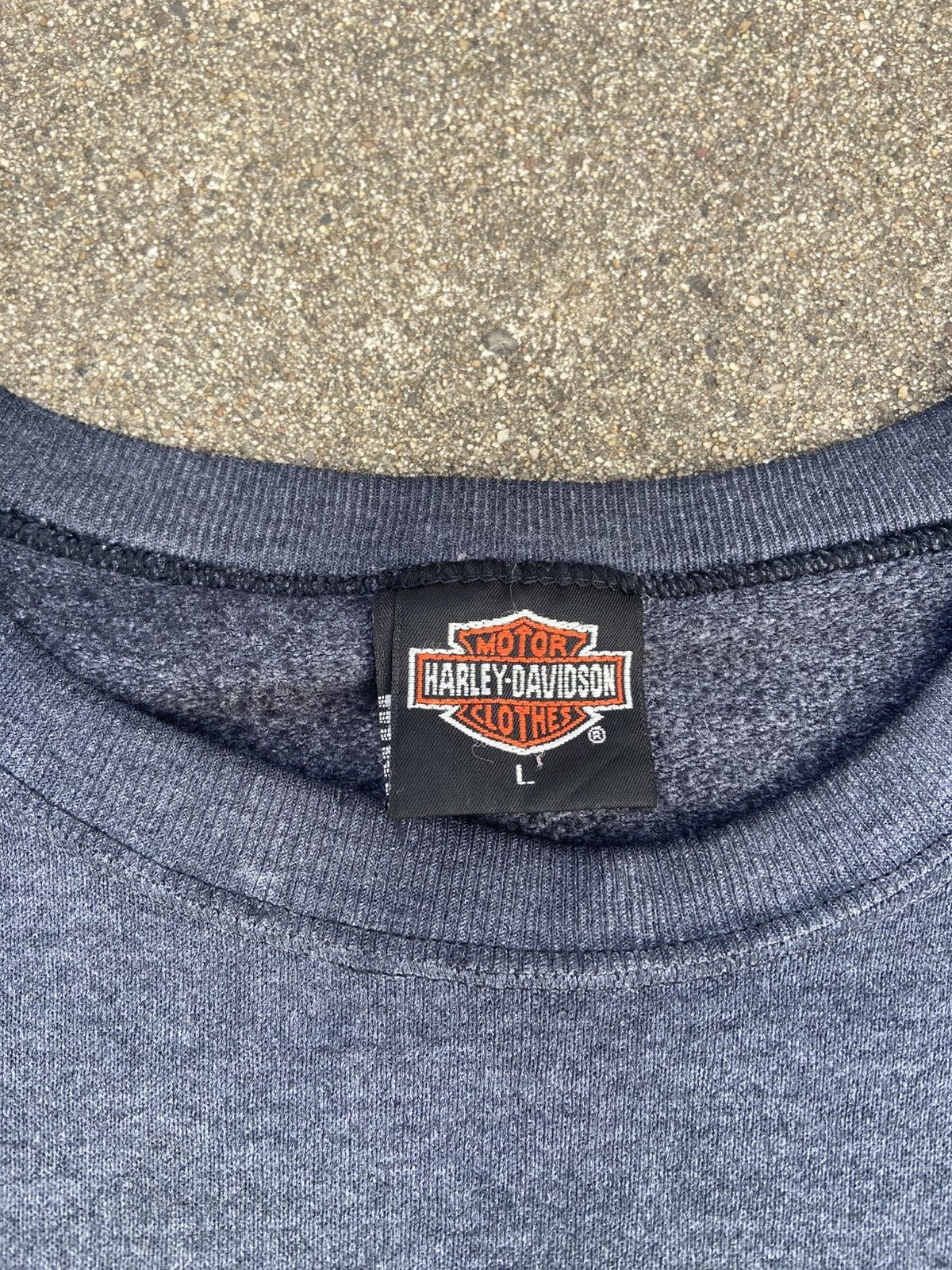 Harley Davidson × Vintage Vintage 1991 Harley Davidson 3D Emblem Sweatshirt Size US L / EU 52-54 / 3 - 6 Thumbnail