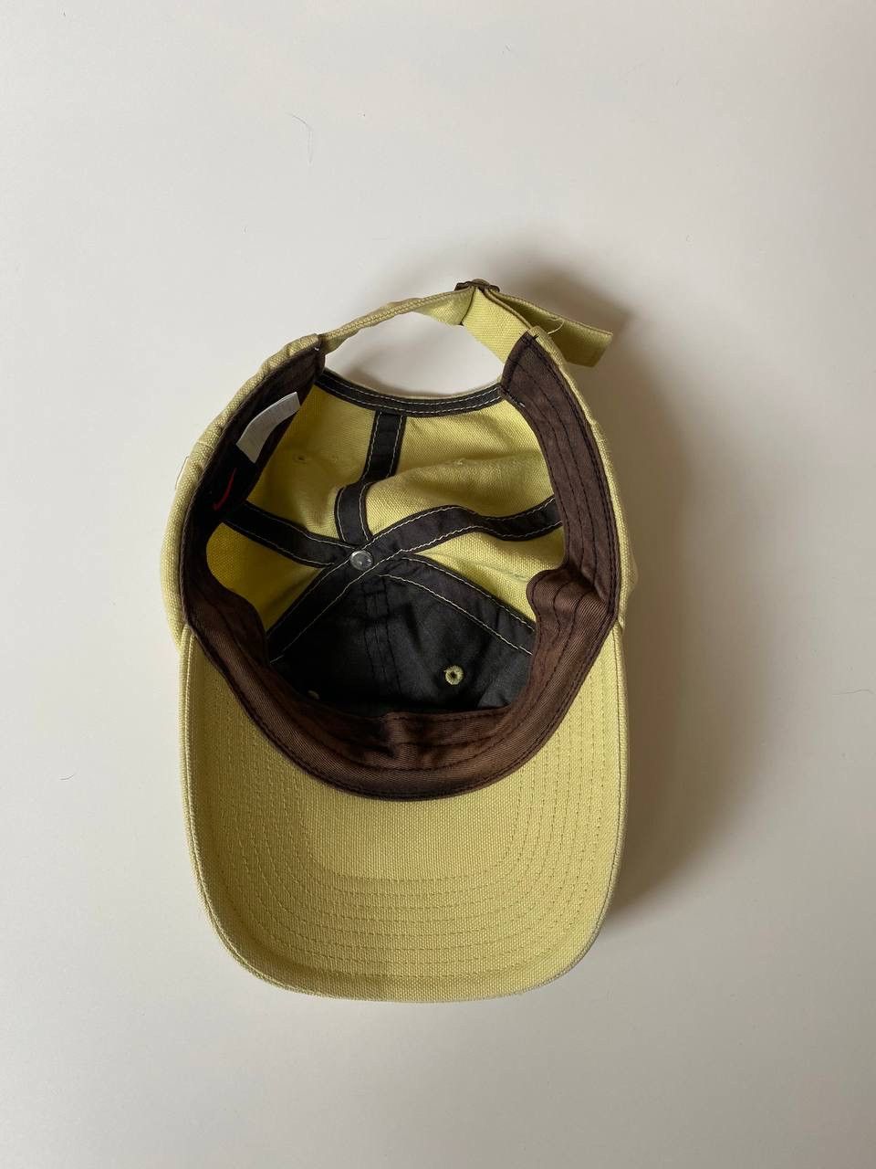 Nike × Vintage Vintage Nike Hat Cap Small logo Yellow OS 00’s Size ONE SIZE - 10 Thumbnail