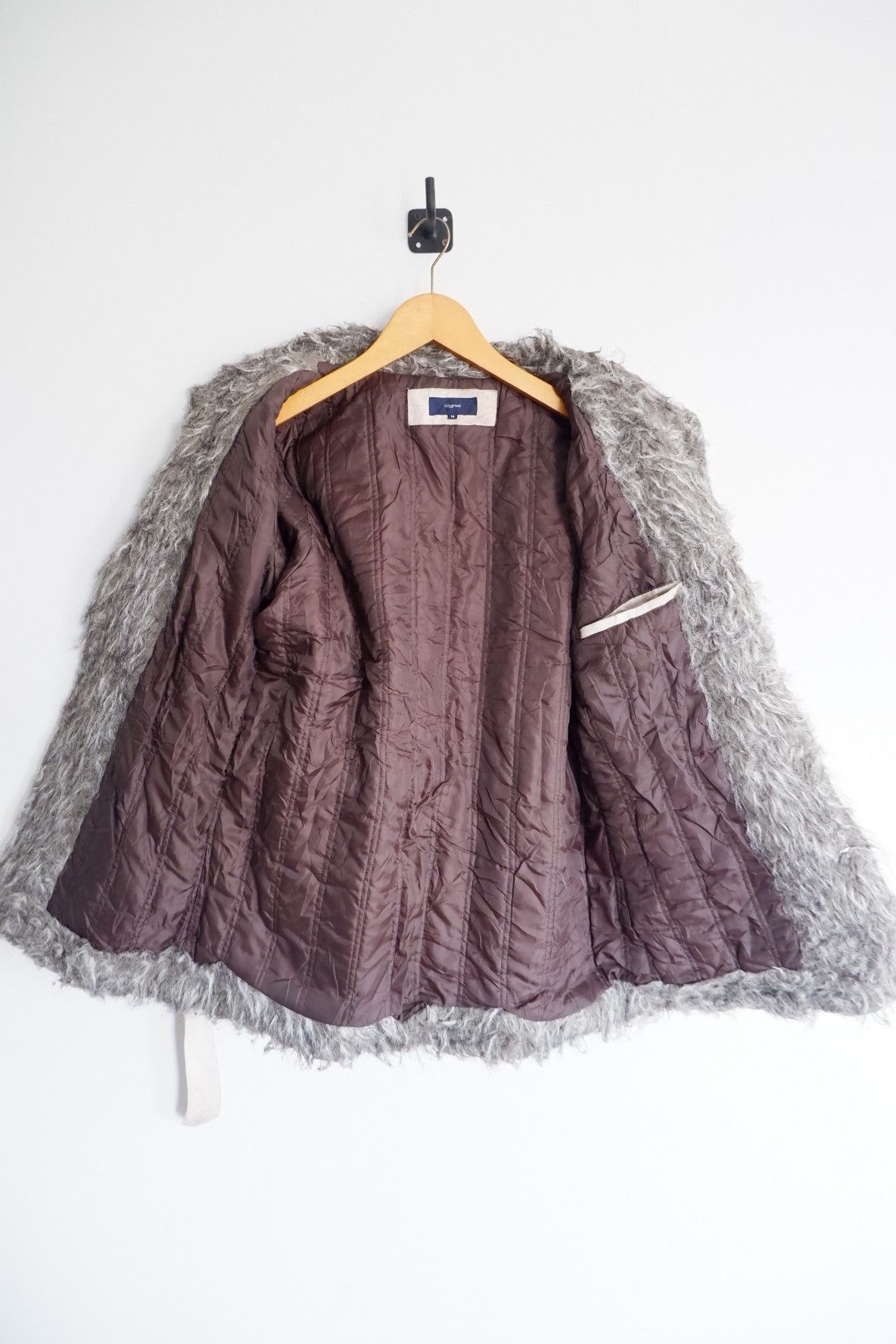 Tornado Mart 2000s-Fur Neck SIGNAL Japan Brand Sherling Jacket Size US M / EU 48-50 / 2 - 5 Thumbnail
