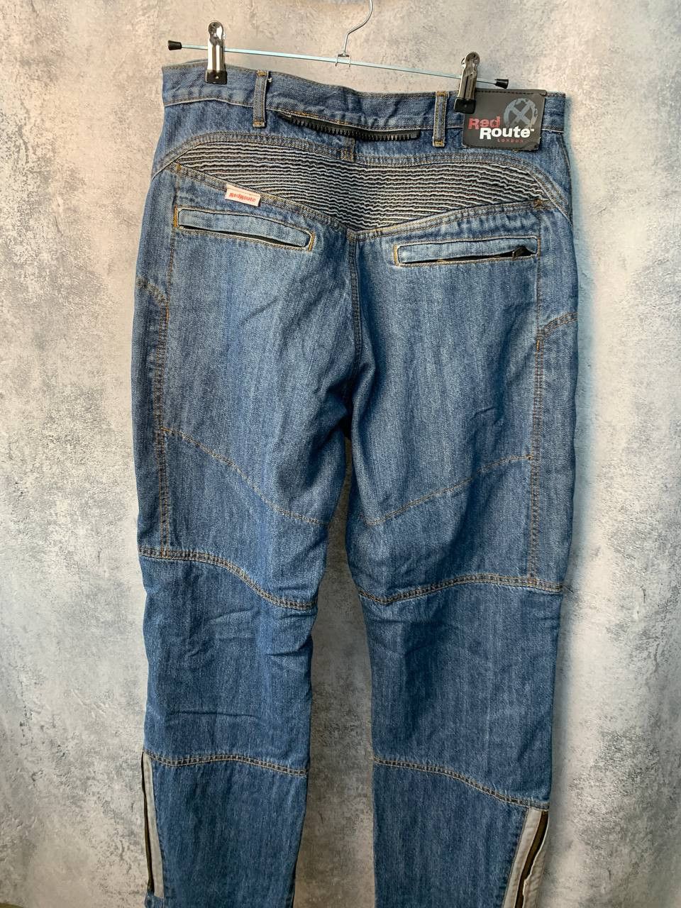 Japanese Brand Red Route London Made with Kevlar Denim Jeans Pants Size US 34 / EU 50 - 3 Thumbnail