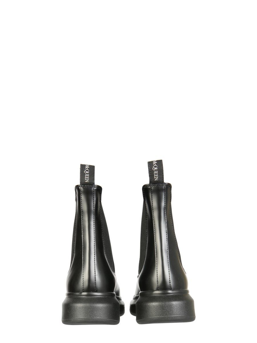 Alexander McQueen o1y1024 Ankle Boots In Black Size US 11 / EU 44 - 3 Thumbnail