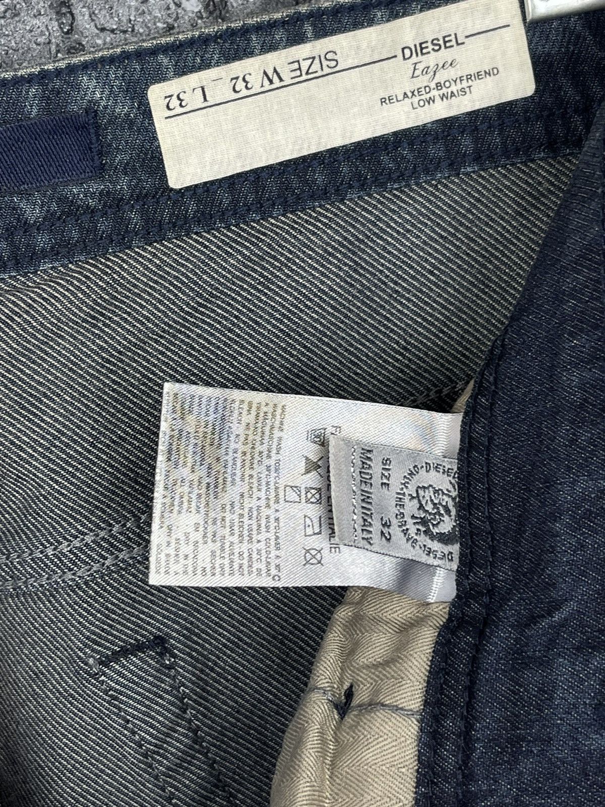 Diesel Diesel Eazee Relaxed Boyfriend Low Waist Jeans Women’s Size 32" / US 10 / IT 46 - 14 Thumbnail