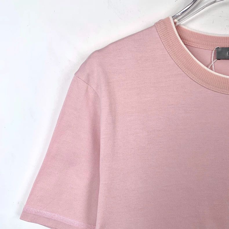 Dior Dior Pink logo embroidery printed cotton round-neck pullove Size US XS / EU 42 / 0 - 3 Thumbnail