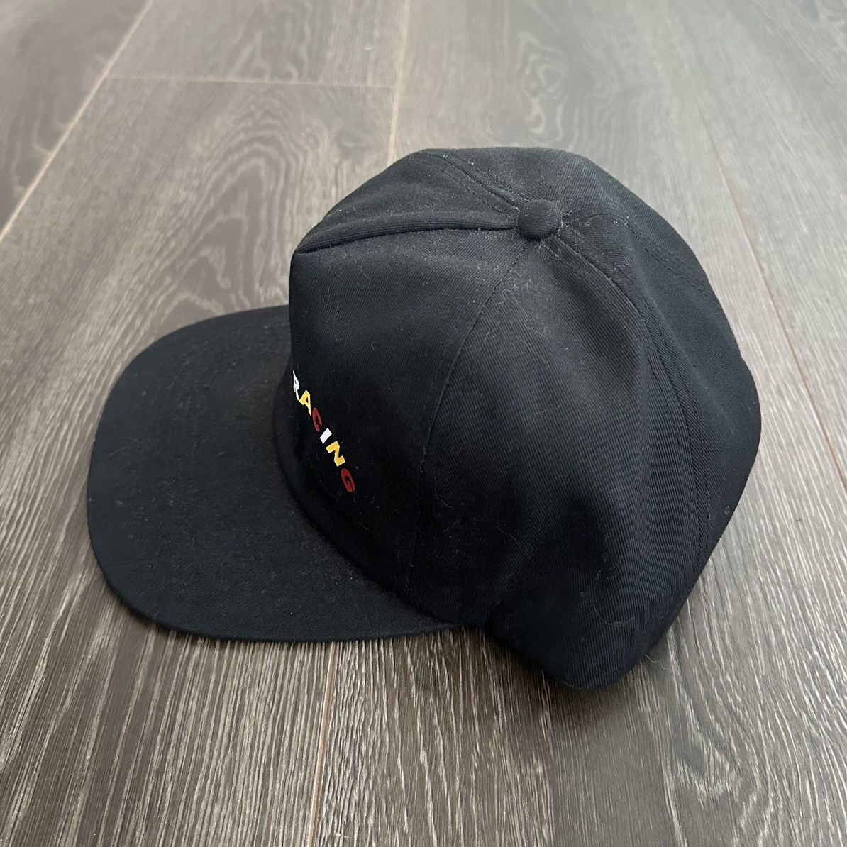 Vintage Speed Parts Racing Black SnapBack Hat Size ONE SIZE - 2 Thumbnail
