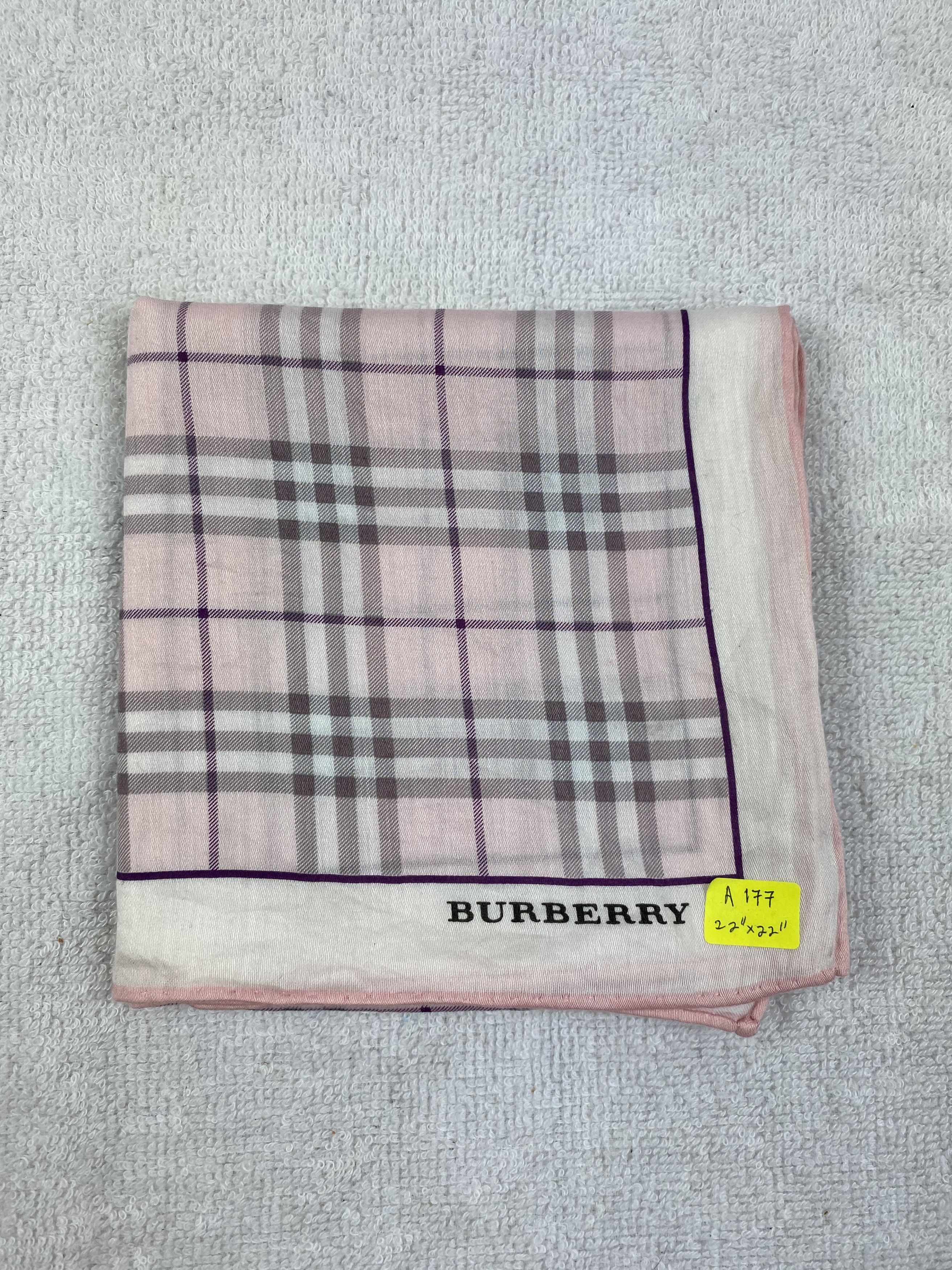 Burberry Burberry Handkerchief / Bandana / Neckerchief Size ONE SIZE - 5 Thumbnail